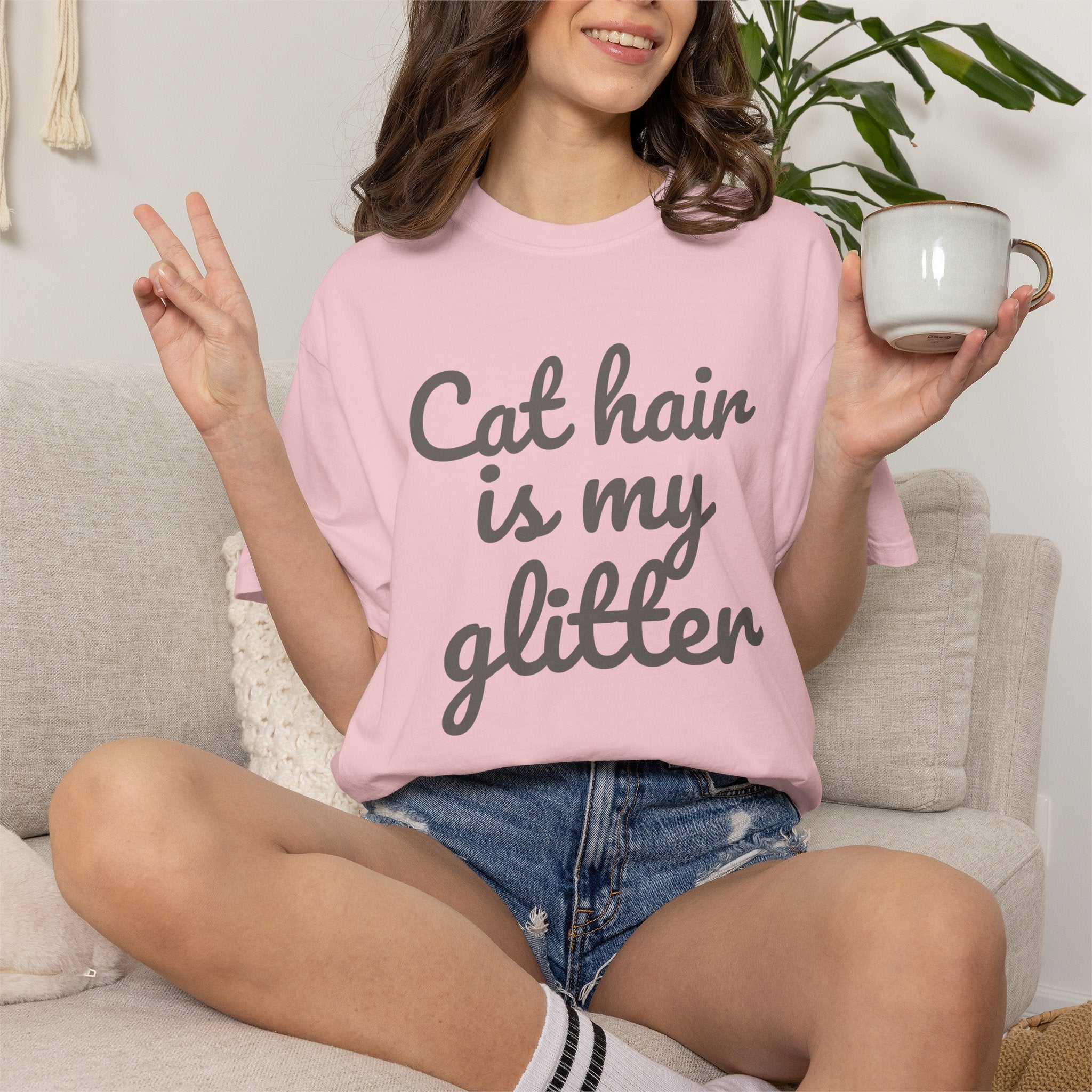 Cat Hair Is My Glitter T-Shirt