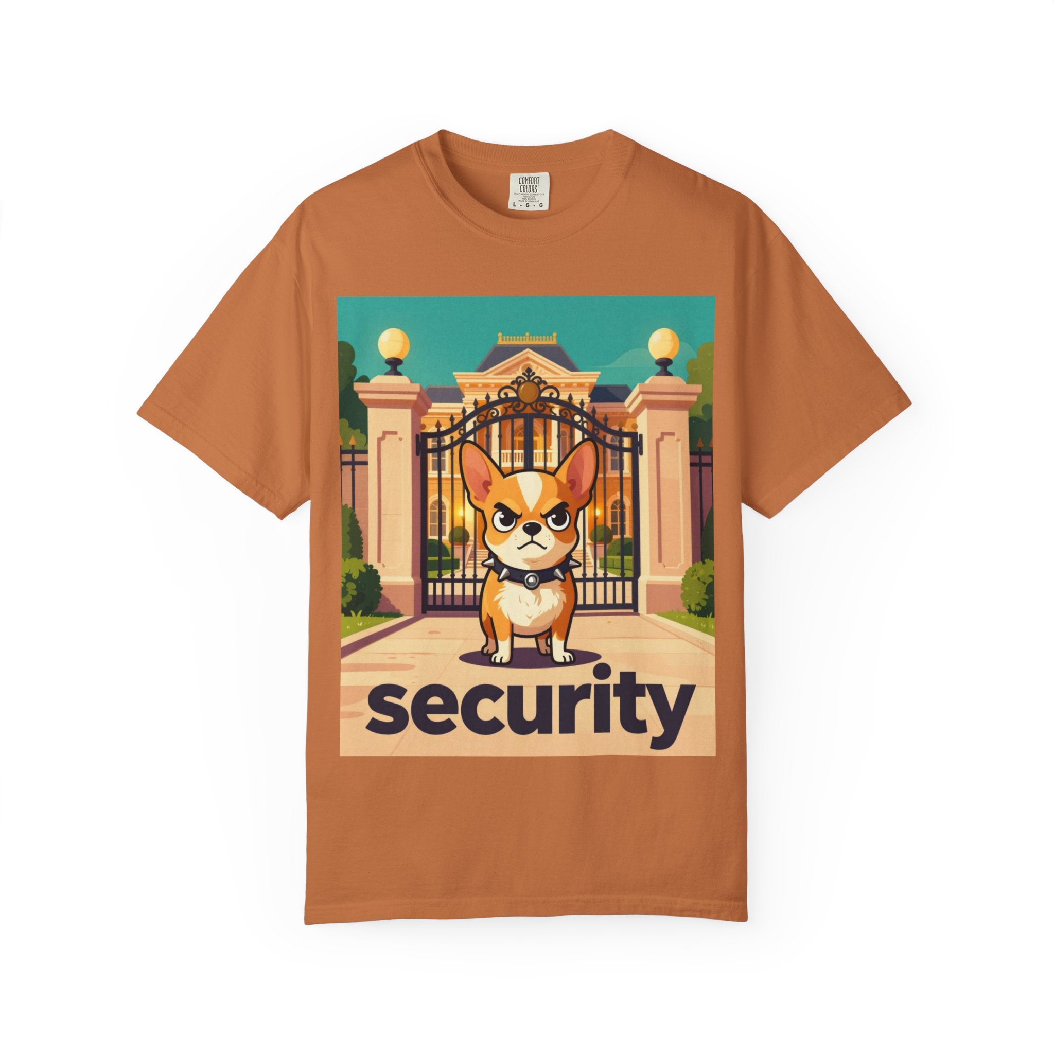 Security Corgi T-Shirt — Cute Guard Dog Graphic Tee