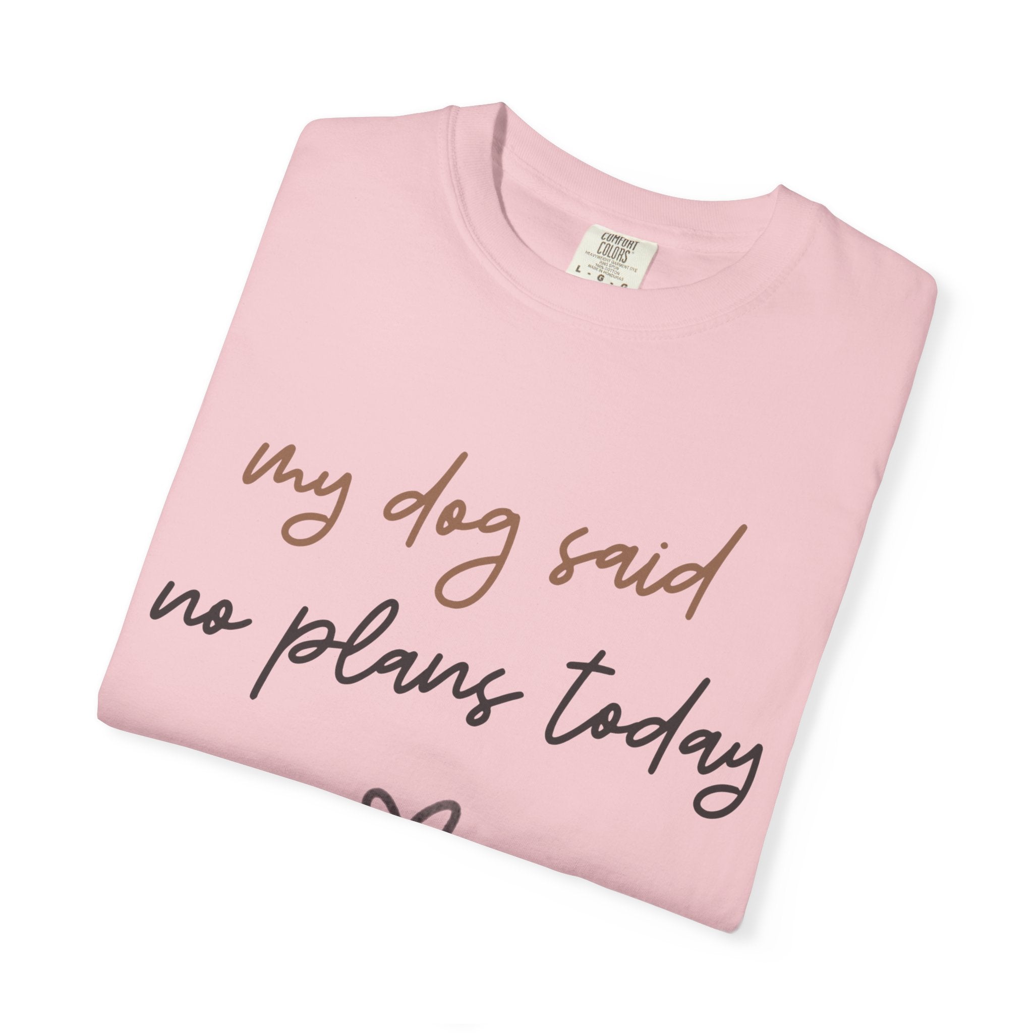 My Dog Said No Plans Today T-Shirt