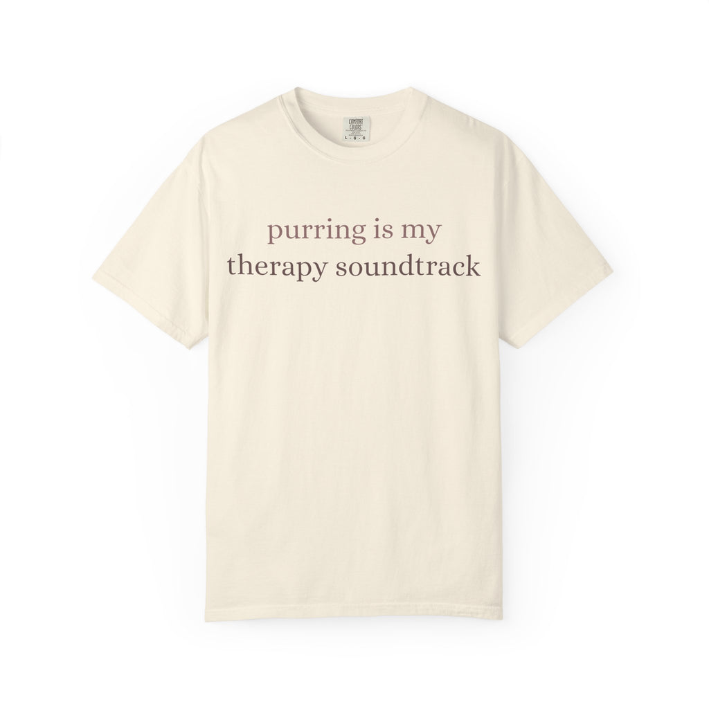 Purring Is My Therapy Soundtrack T-Shirt