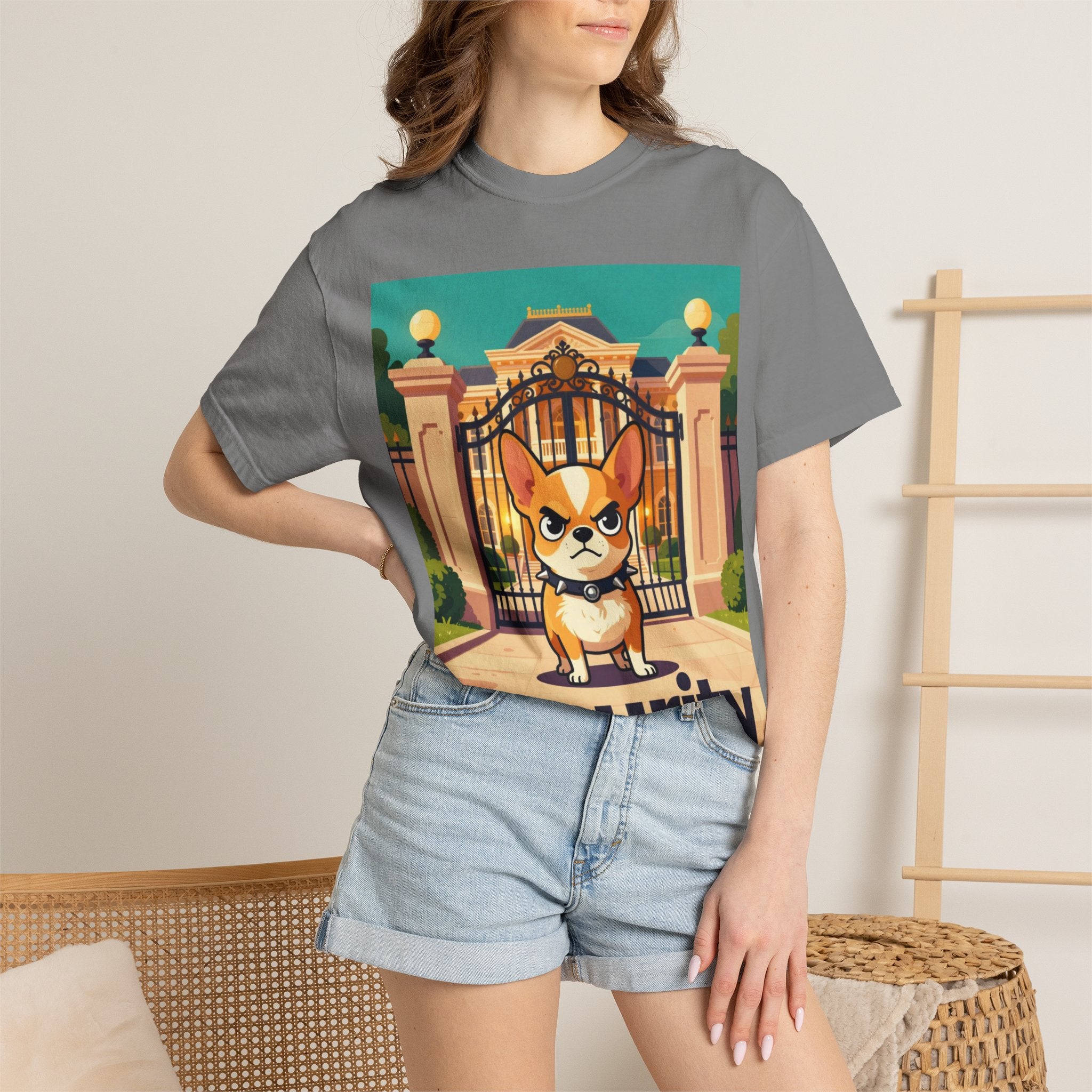 Security Corgi T-Shirt — Cute Guard Dog Graphic Tee