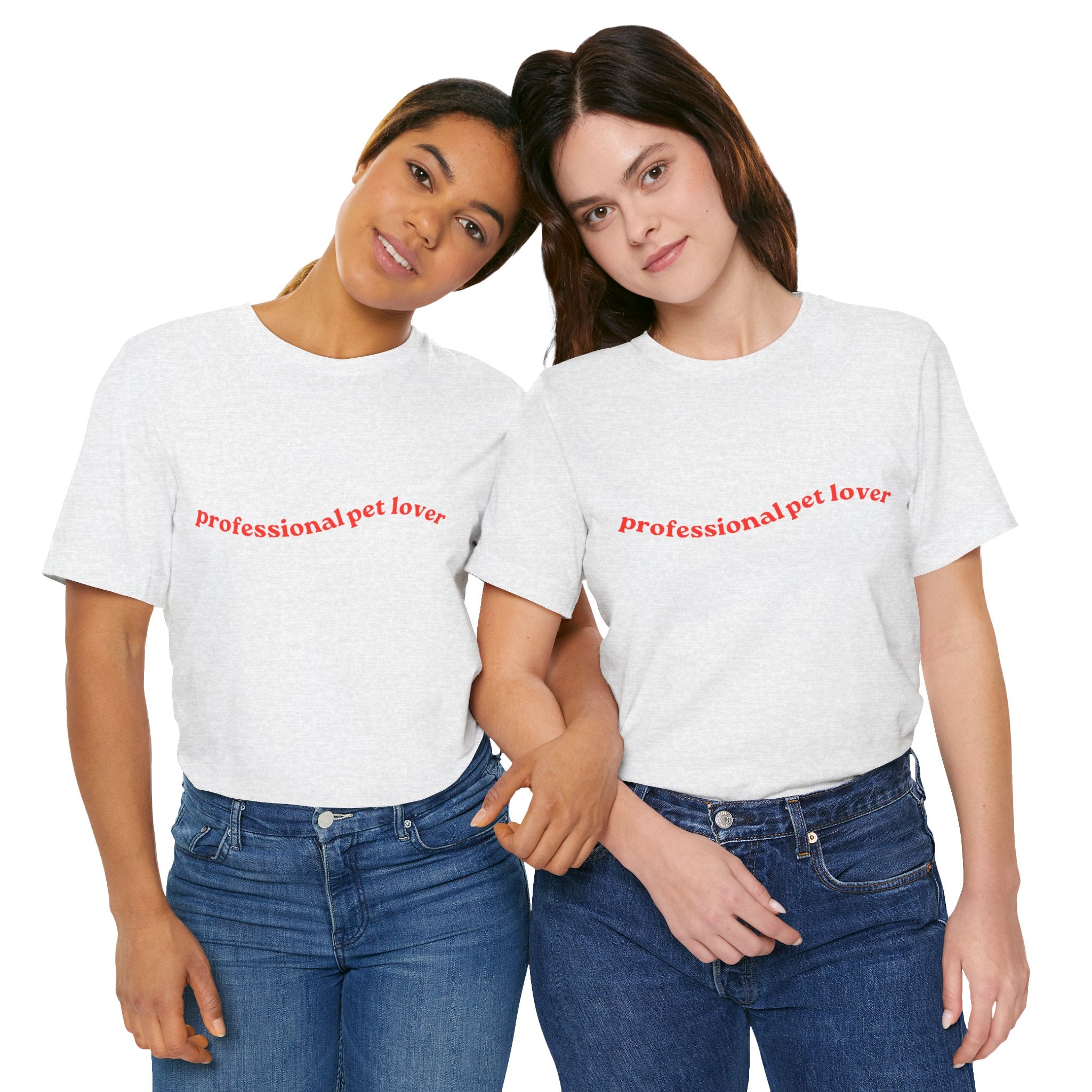 Professional Pet Lover T-Shirt — Cute Casual Tee for Animal Lovers