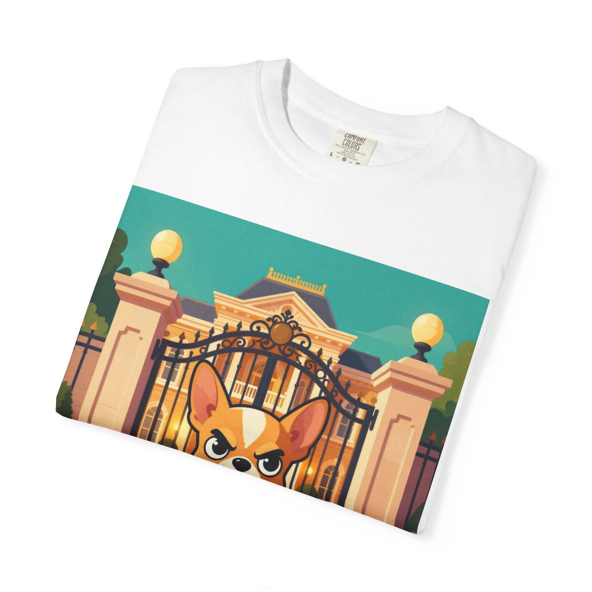 Security Corgi T-Shirt — Cute Guard Dog Graphic Tee