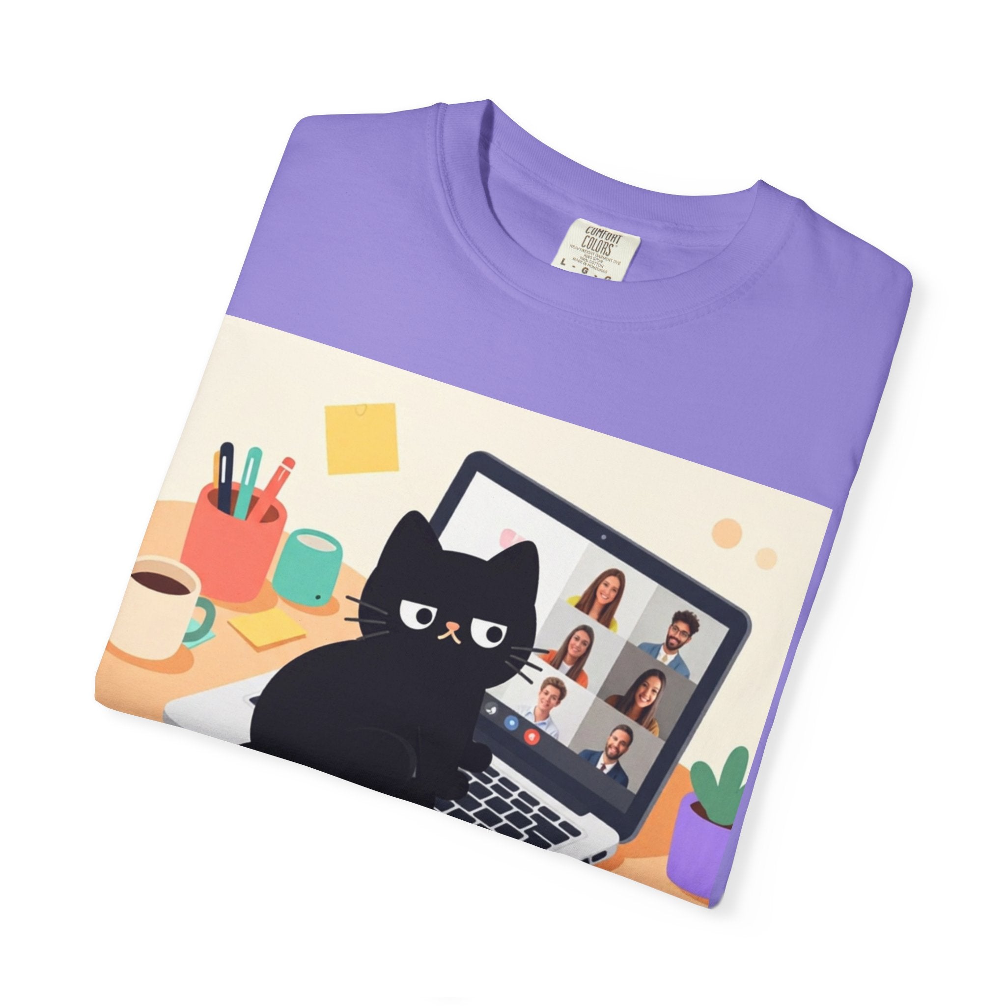 Funny Cat "Your Meeting Could've Been an Email" T-Shirt
