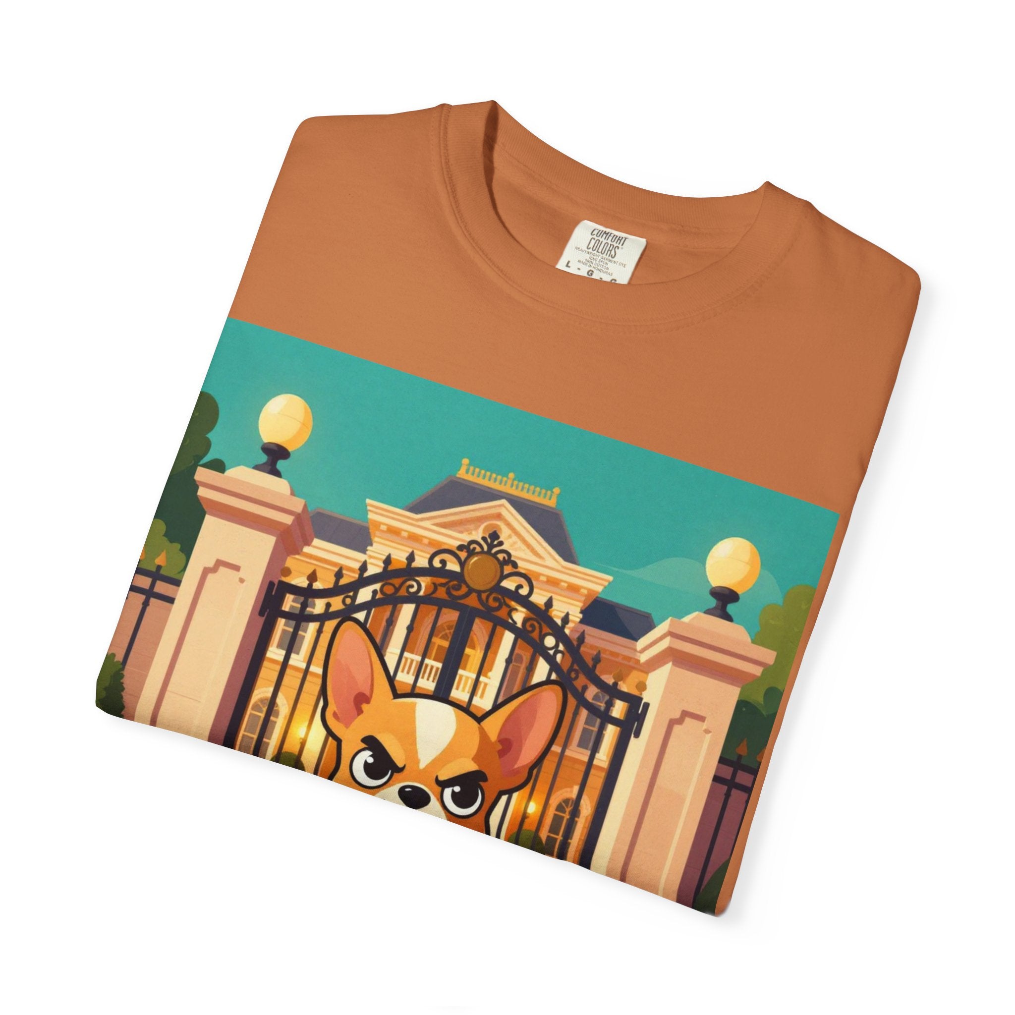 Security Corgi T-Shirt — Cute Guard Dog Graphic Tee