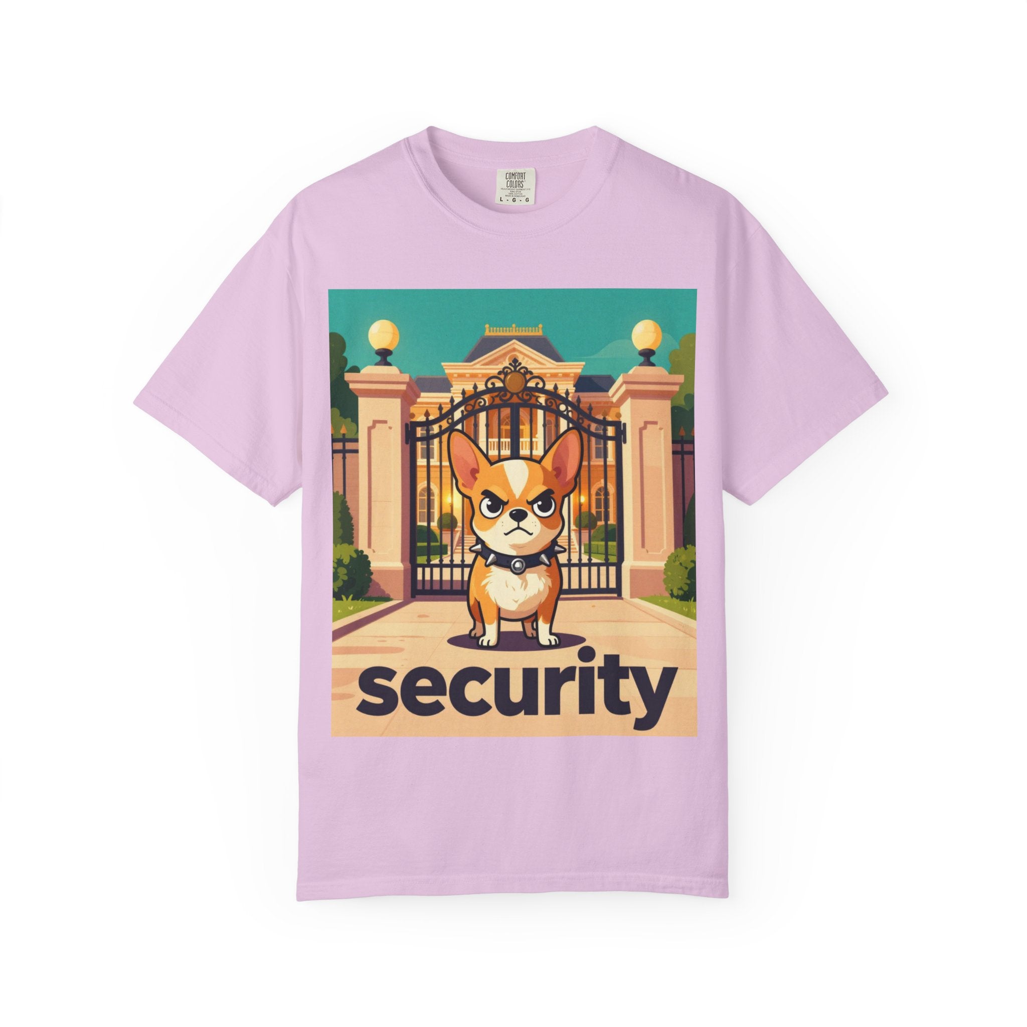Security Corgi T-Shirt — Cute Guard Dog Graphic Tee