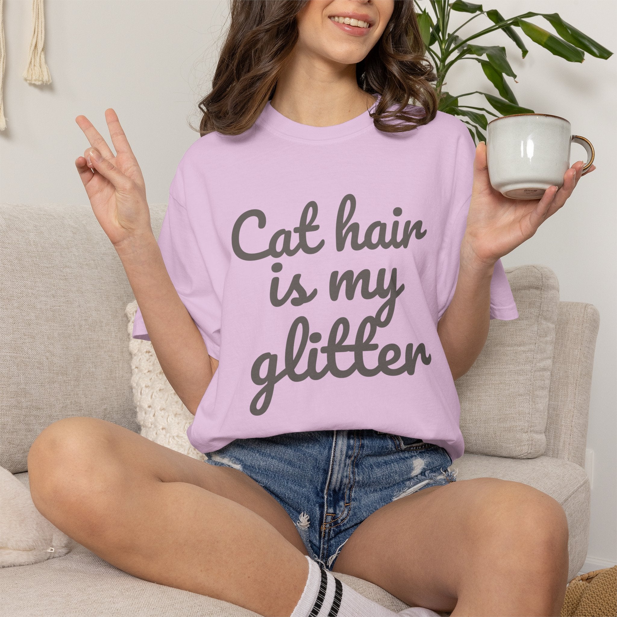 Cat Hair Is My Glitter T-Shirt