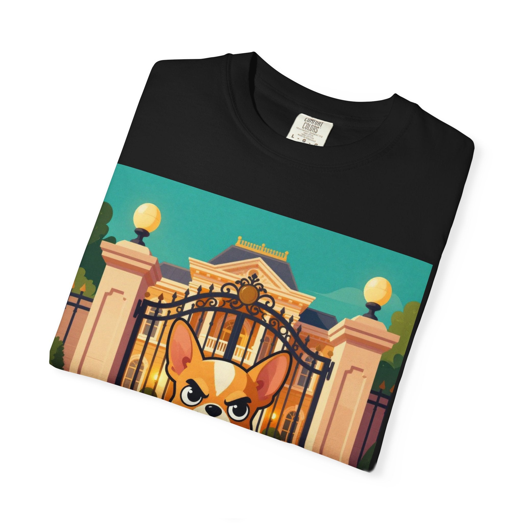Security Corgi T-Shirt — Cute Guard Dog Graphic Tee