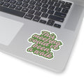 This Meeting Could’ve Been a Walk Kiss-Cut Sticker | Funny Laptop Decal | Work From Home Office Humor Sticker