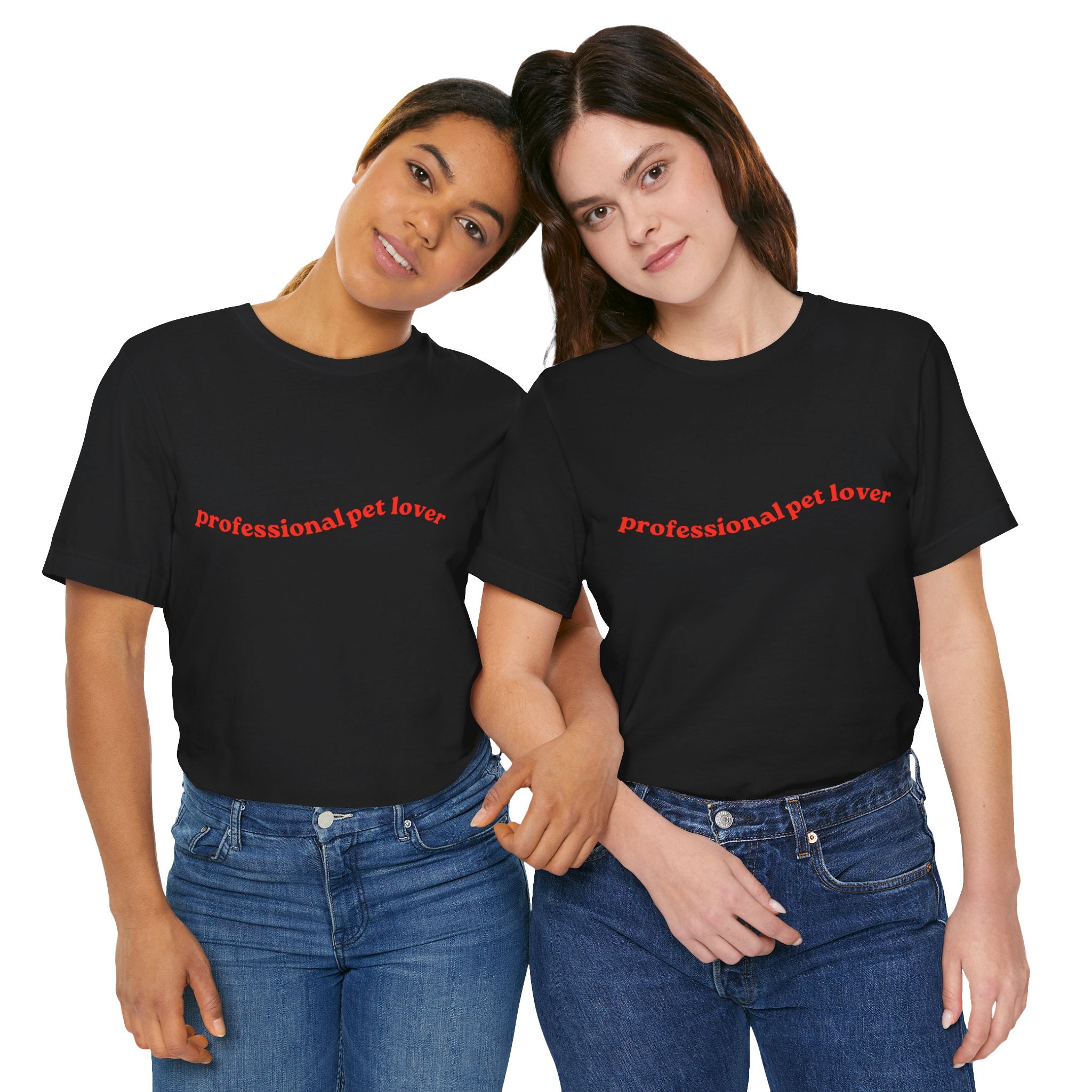 Professional Pet Lover T-Shirt — Cute Casual Tee for Animal Lovers
