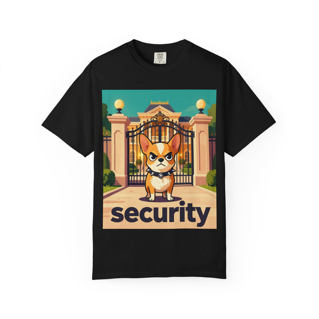 Security Corgi T-Shirt — Cute Guard Dog Graphic Tee