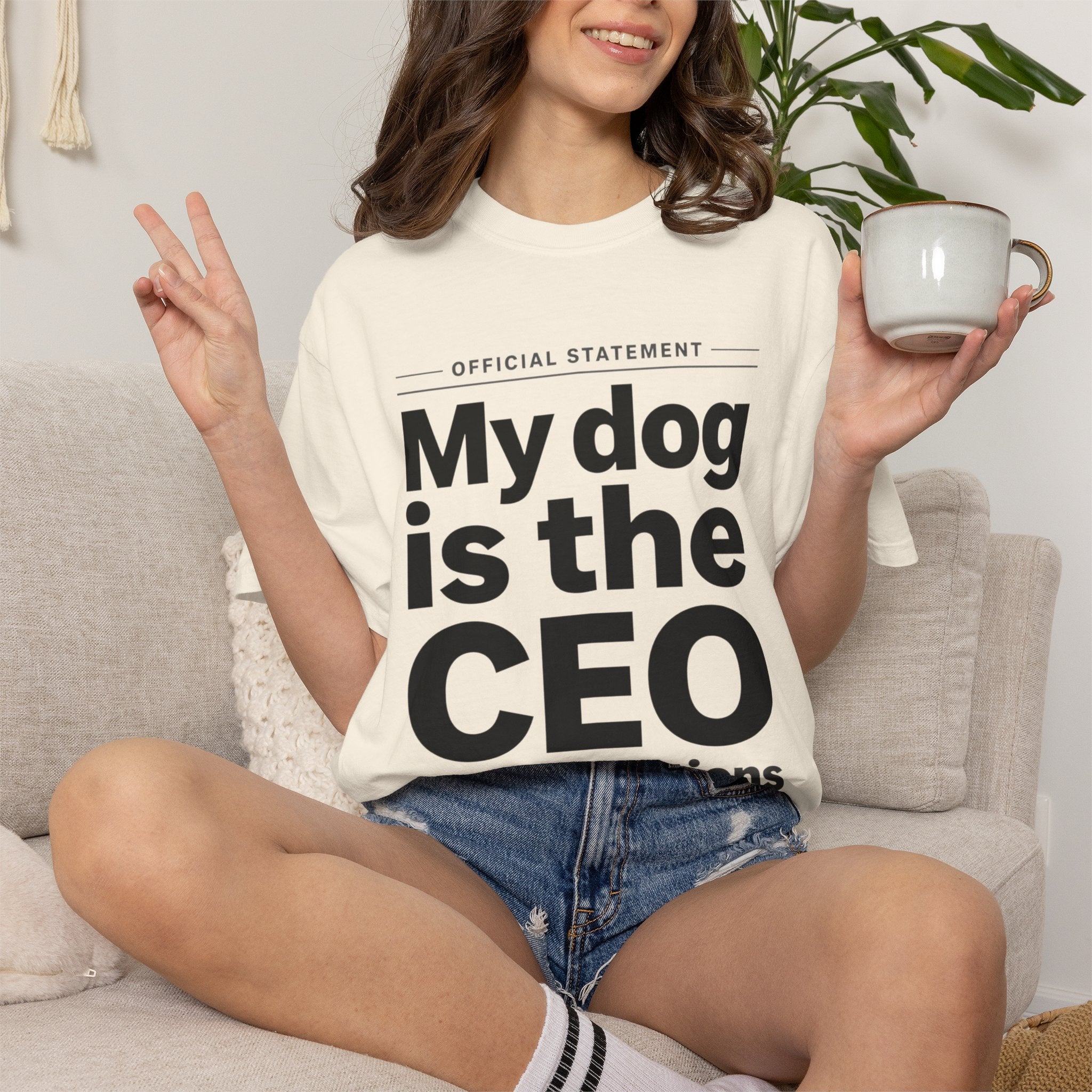 My Dog Is the CEO of My Emotions T-Shirt