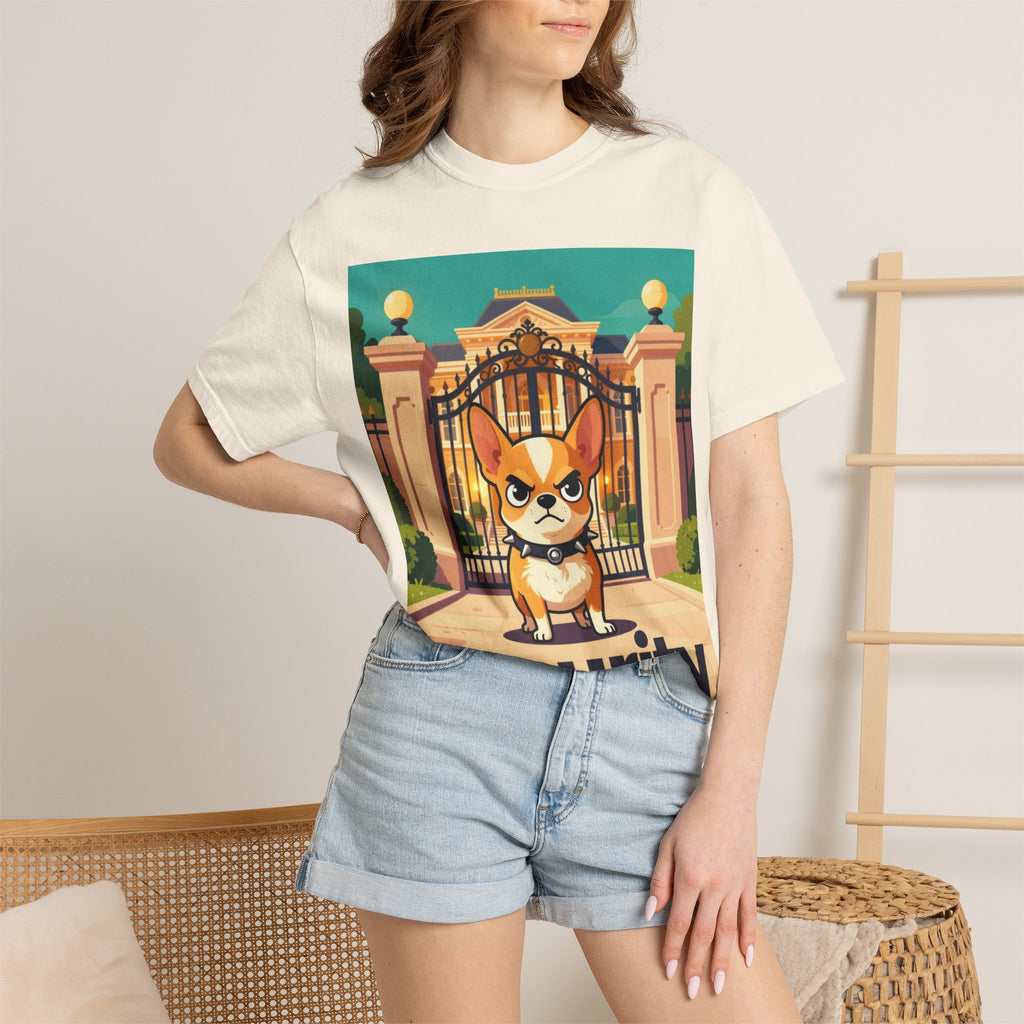 Security Corgi T-Shirt — Cute Guard Dog Graphic Tee