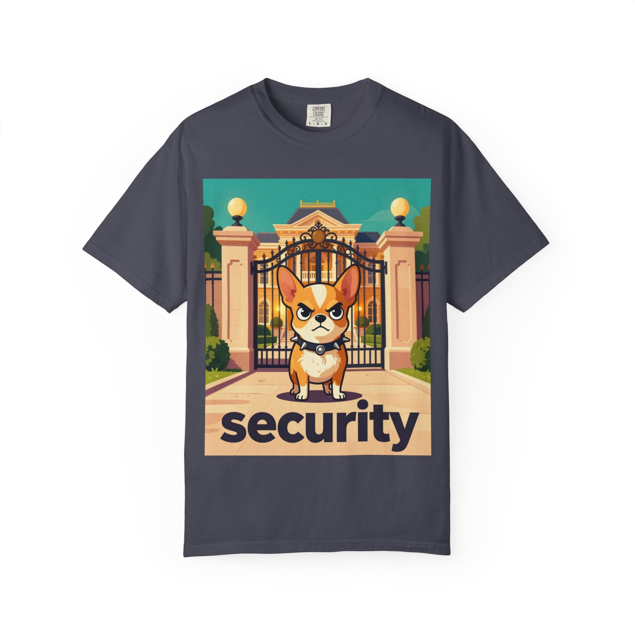 Security Corgi T-Shirt — Cute Guard Dog Graphic Tee