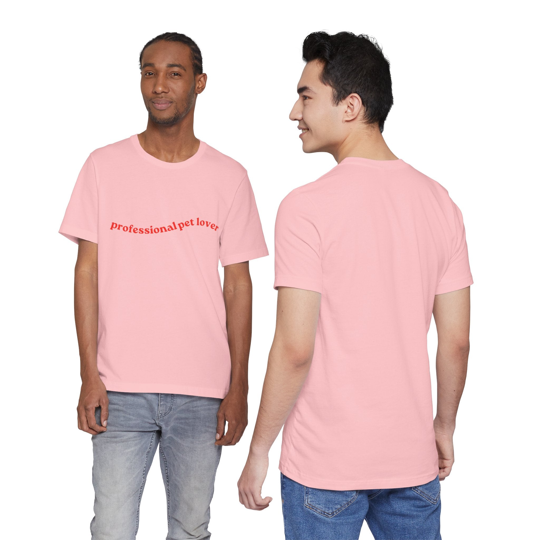 Professional Pet Lover T-Shirt — Cute Casual Tee for Animal Lovers