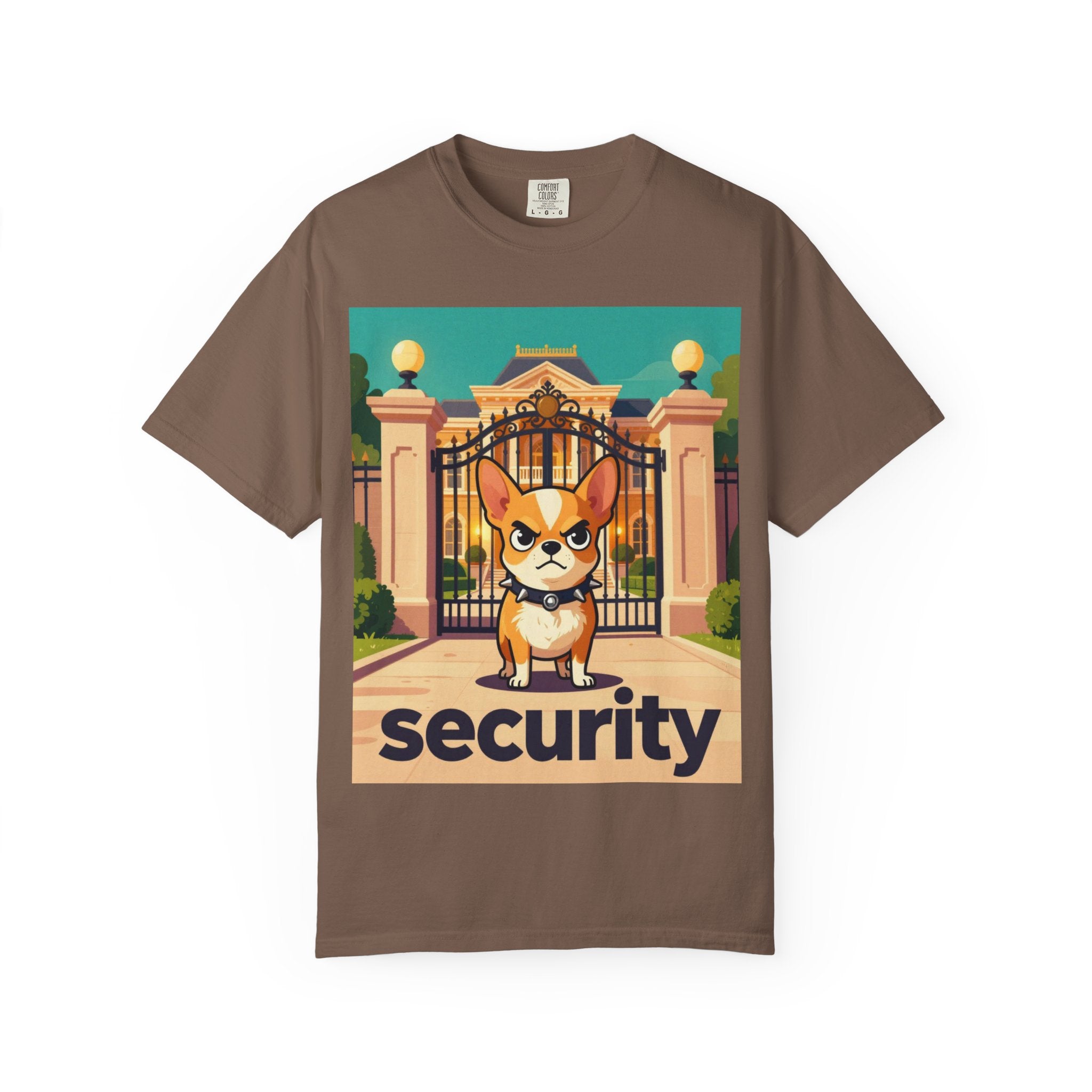 Security Corgi T-Shirt — Cute Guard Dog Graphic Tee