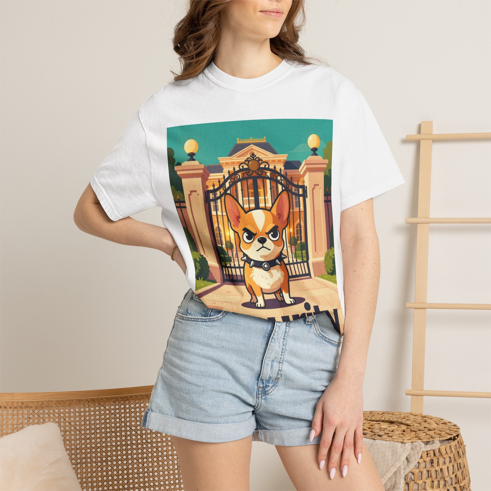 Security Corgi T-Shirt — Cute Guard Dog Graphic Tee