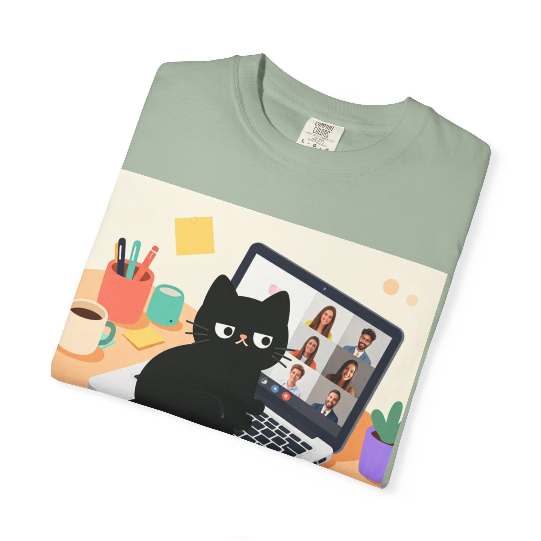 Funny Cat "Your Meeting Could've Been an Email" T-Shirt