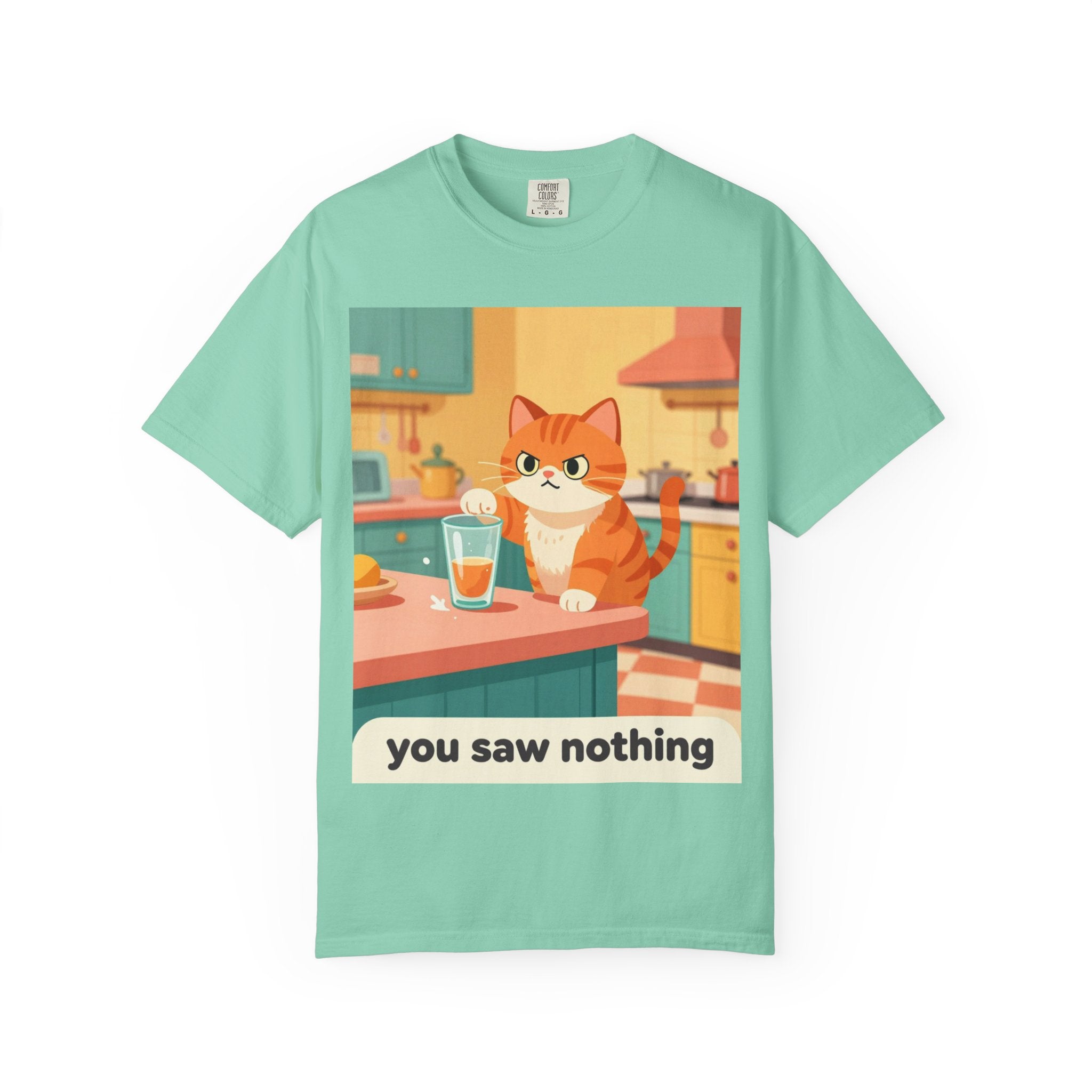 Cat 'You Saw Nothing' T-Shirt