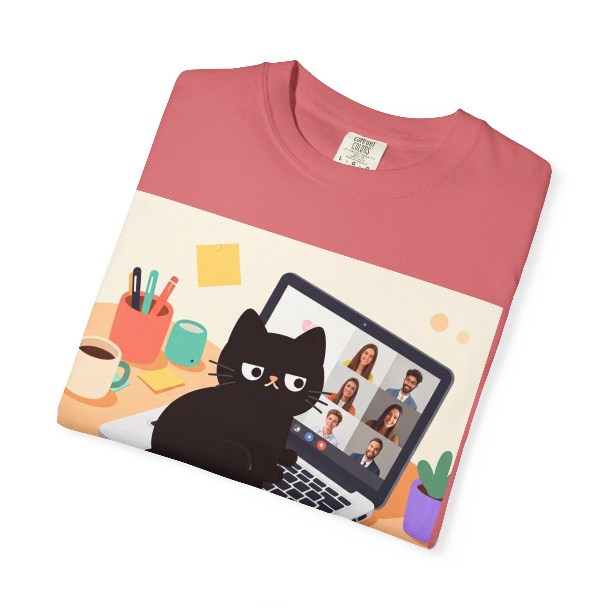 Funny Cat "Your Meeting Could've Been an Email" T-Shirt