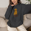 Golden Retriever Hoodie - "Dog Hair Is My Glitter" Cute Dog Lover Pullover