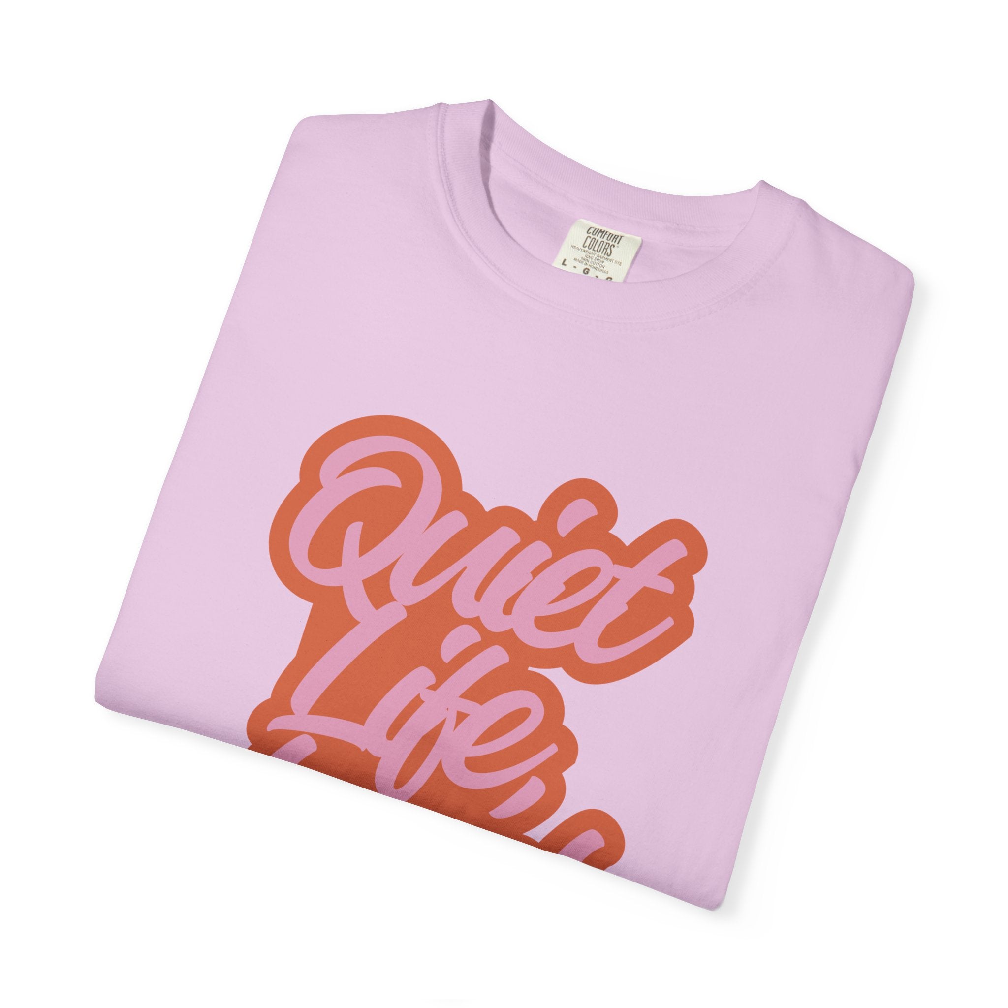Quiet Life Loud Pet T-Shirt | Funny Pet Lover Graphic Tee | Cozy Retro Dog & Cat Owner Shirt