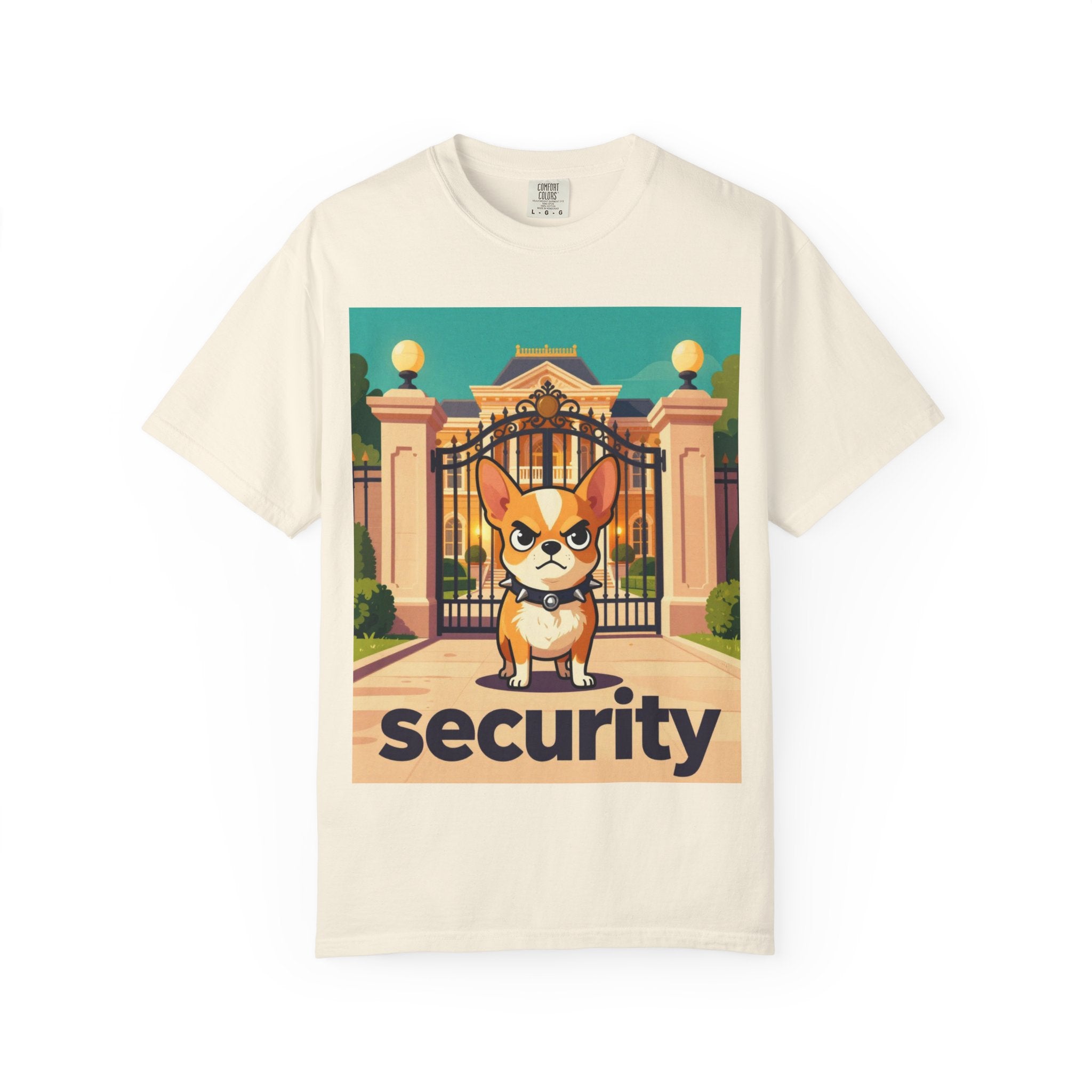 Security Corgi T-Shirt — Cute Guard Dog Graphic Tee