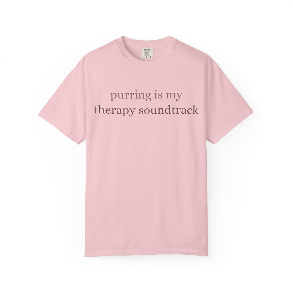 Purring Is My Therapy Soundtrack T-Shirt