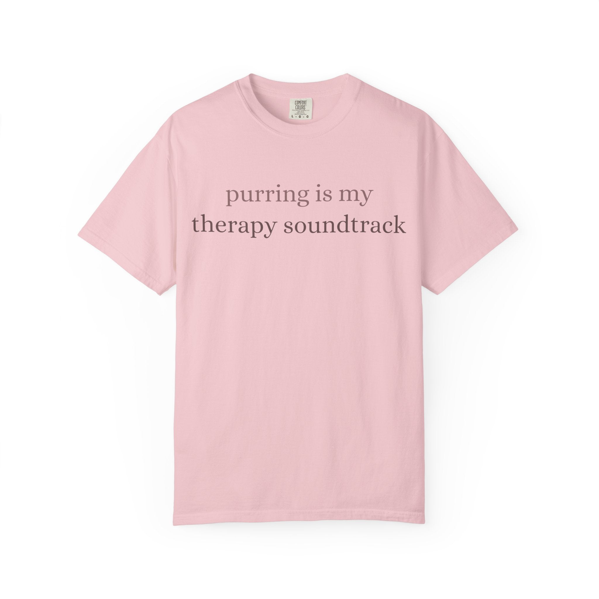 Purring Is My Therapy Soundtrack T-Shirt