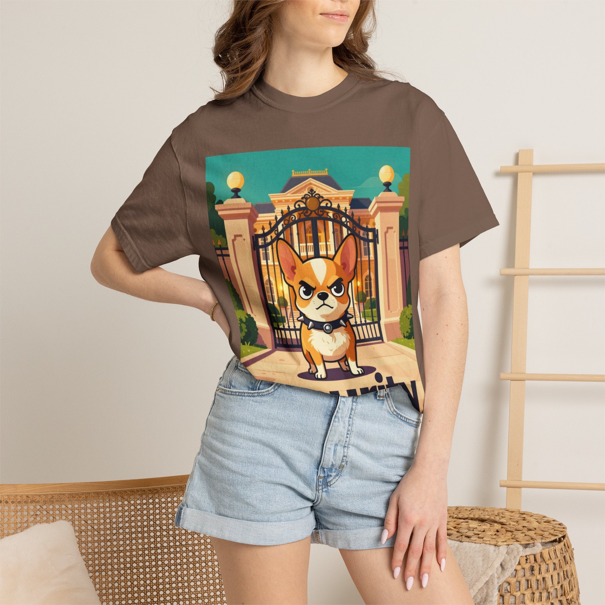 Security Corgi T-Shirt — Cute Guard Dog Graphic Tee