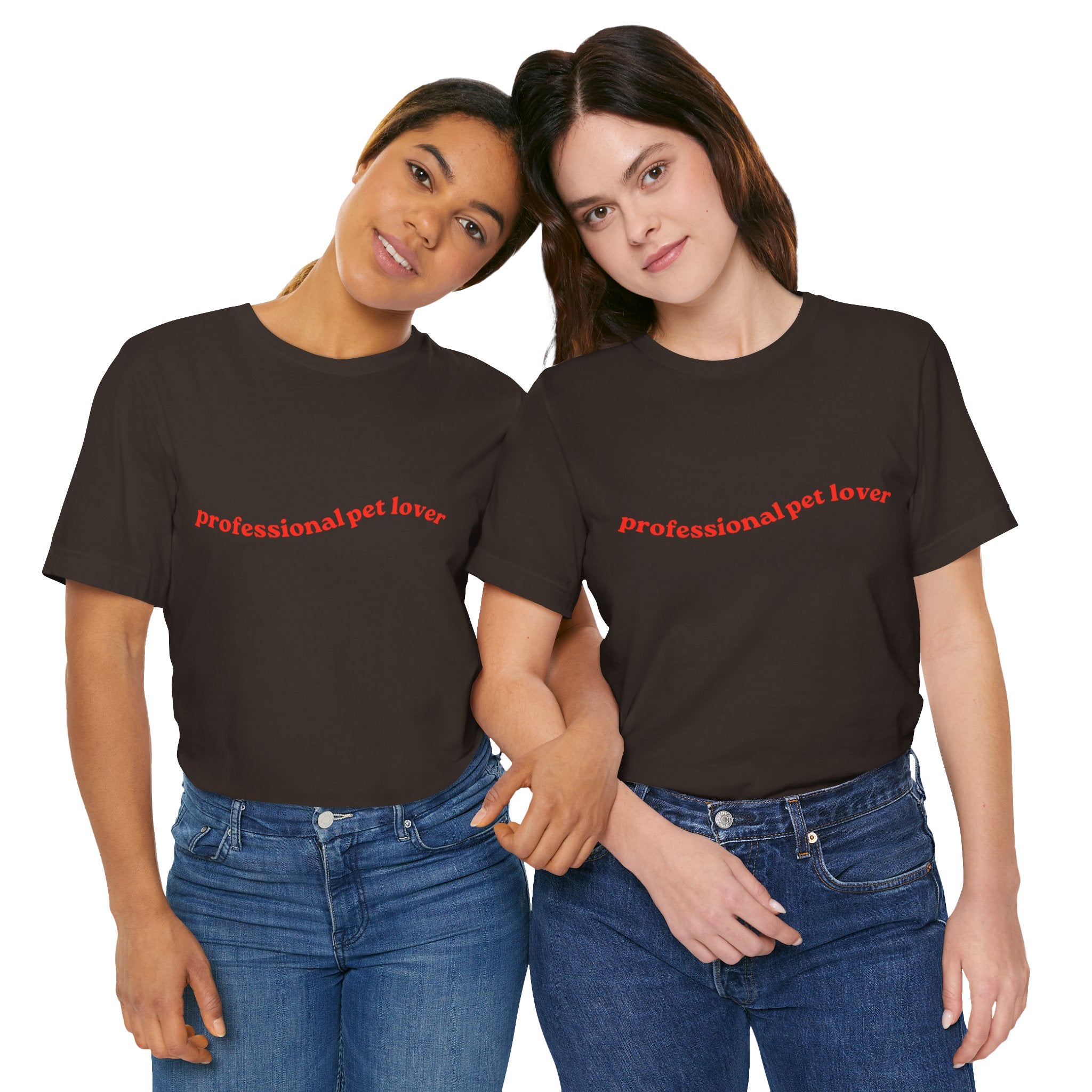 Professional Pet Lover T-Shirt — Cute Casual Tee for Animal Lovers