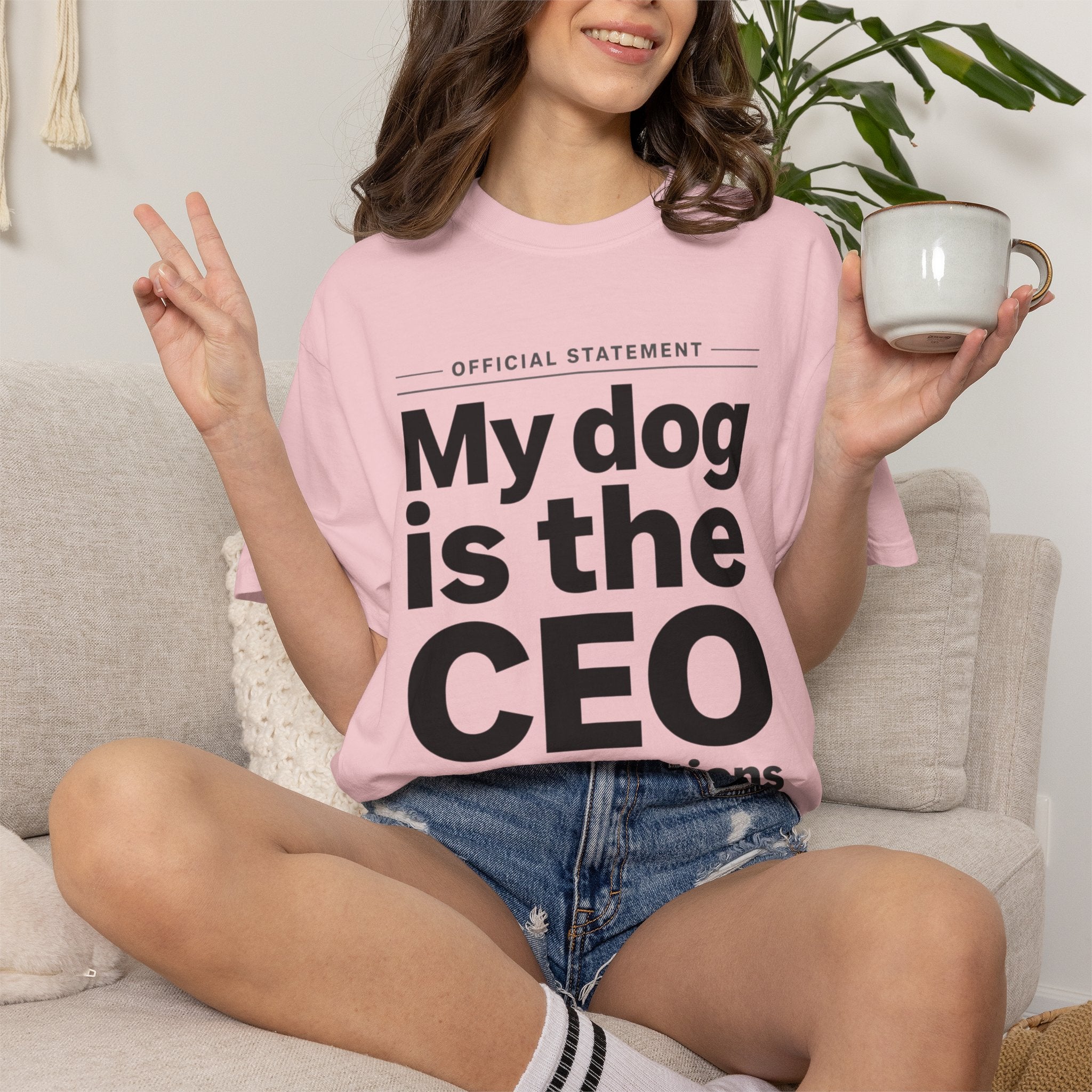 My Dog Is the CEO of My Emotions T-Shirt