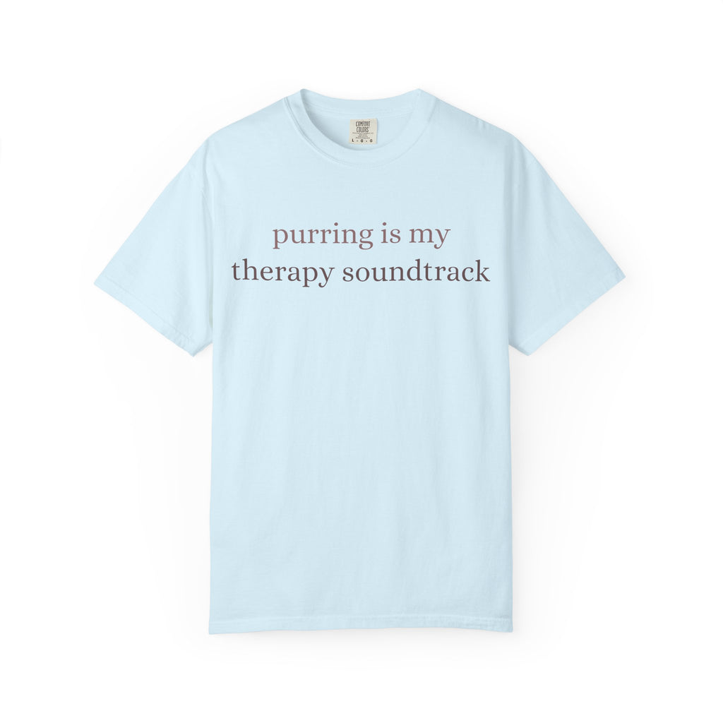 Purring Is My Therapy Soundtrack T-Shirt