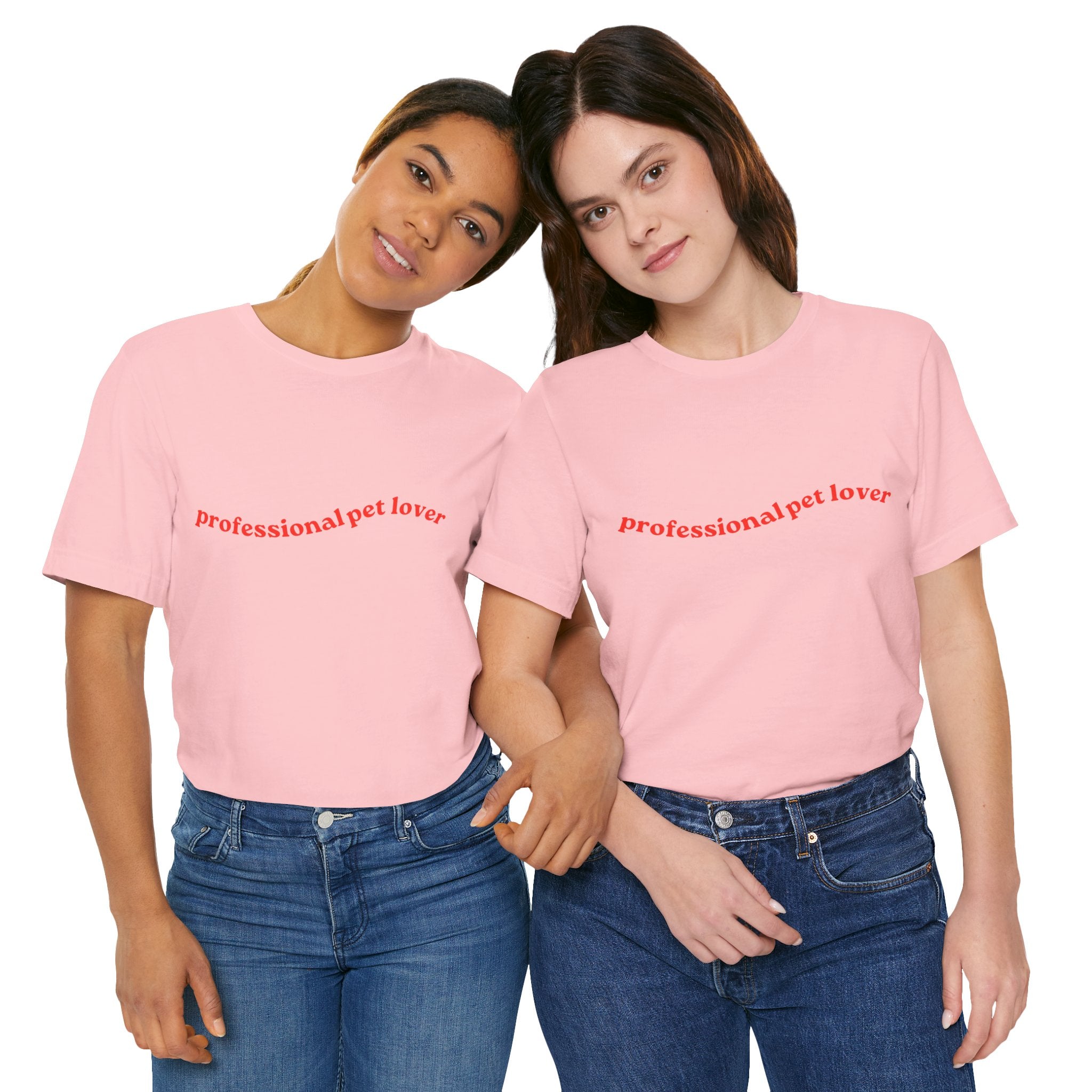 Professional Pet Lover T-Shirt — Cute Casual Tee for Animal Lovers