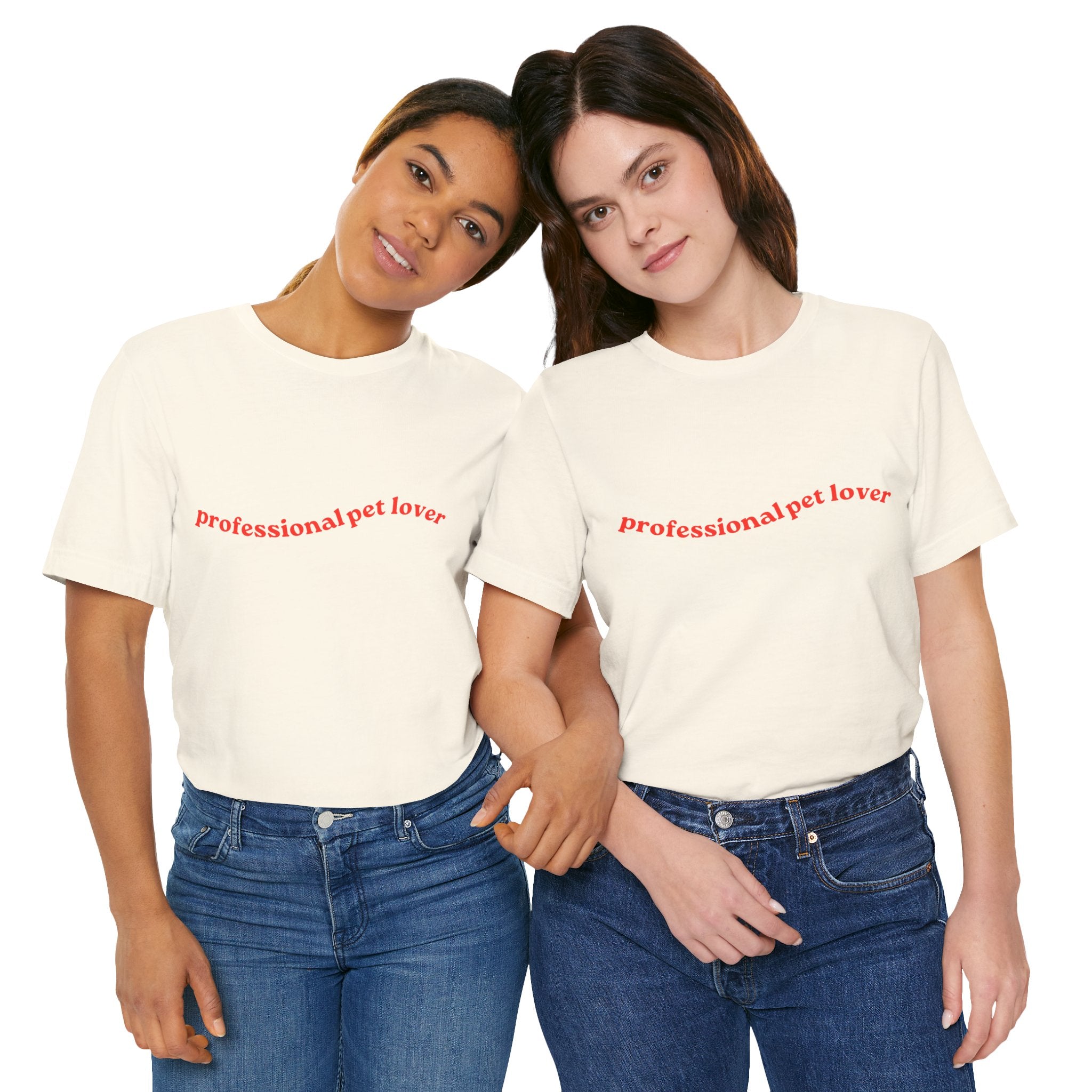 Professional Pet Lover T-Shirt — Cute Casual Tee for Animal Lovers