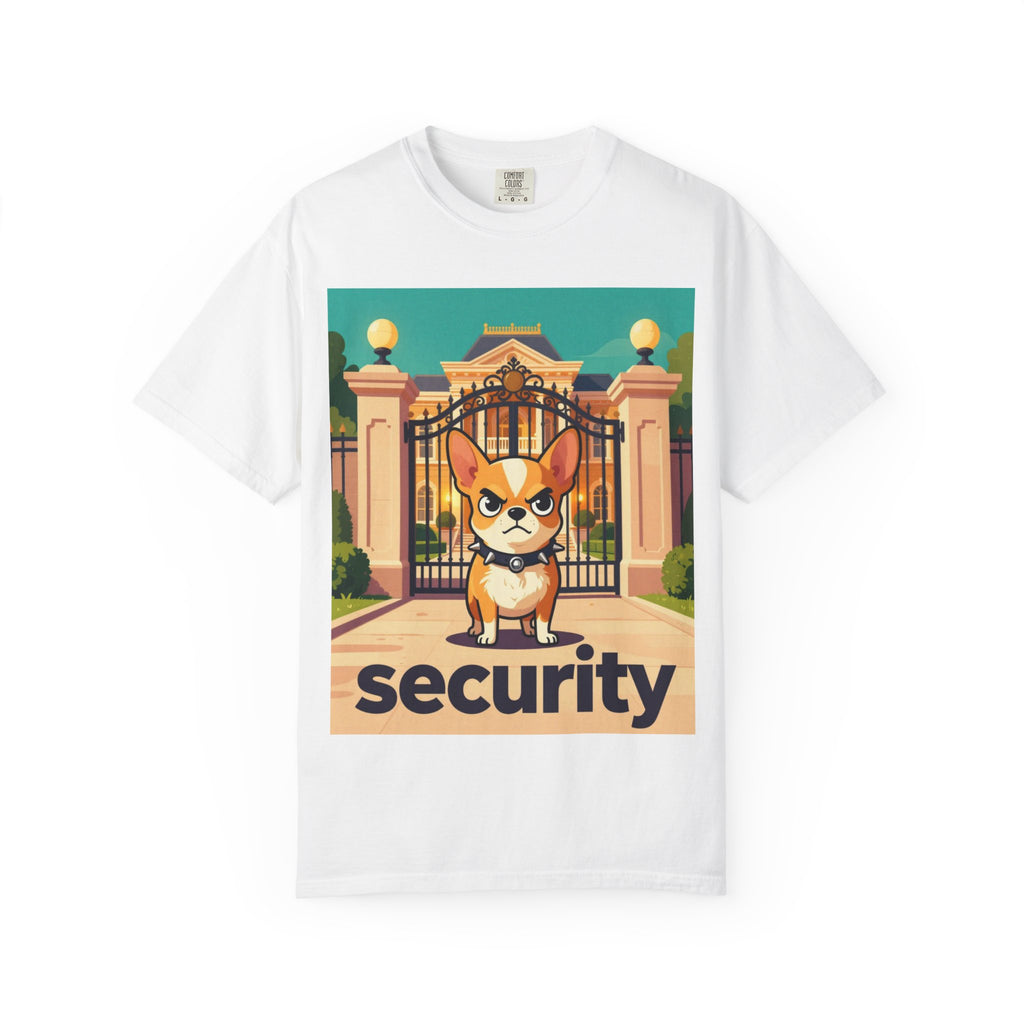 Security Corgi T-Shirt — Cute Guard Dog Graphic Tee