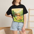 Overachiever Dog T-Shirt — Cute Golden Retriever Fetch Graphic Tee