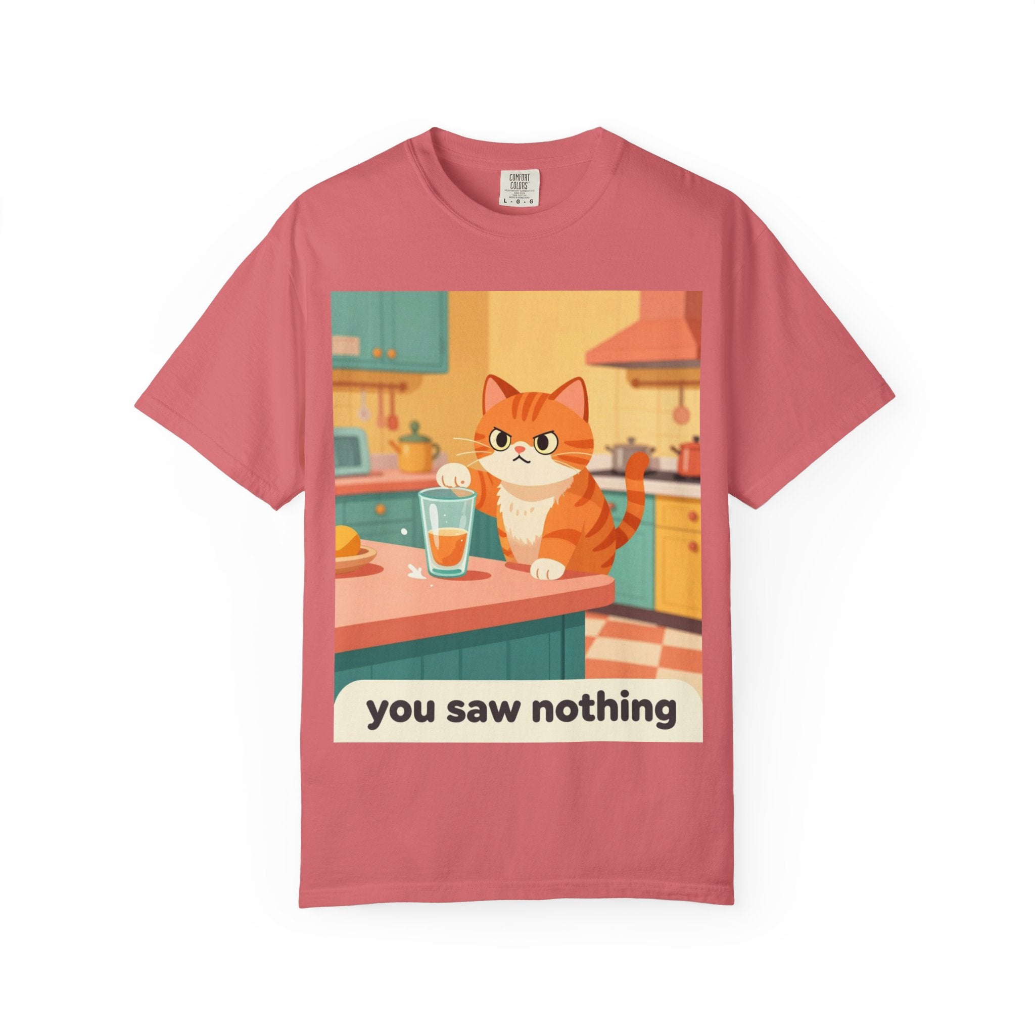 Cat 'You Saw Nothing' T-Shirt