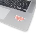 I’d Rather Be at Home With My Dog Kiss-Cut Sticker | Cute Retro Dog Lover Laptop Decal | Funny Pet Owner Vinyl Sticker