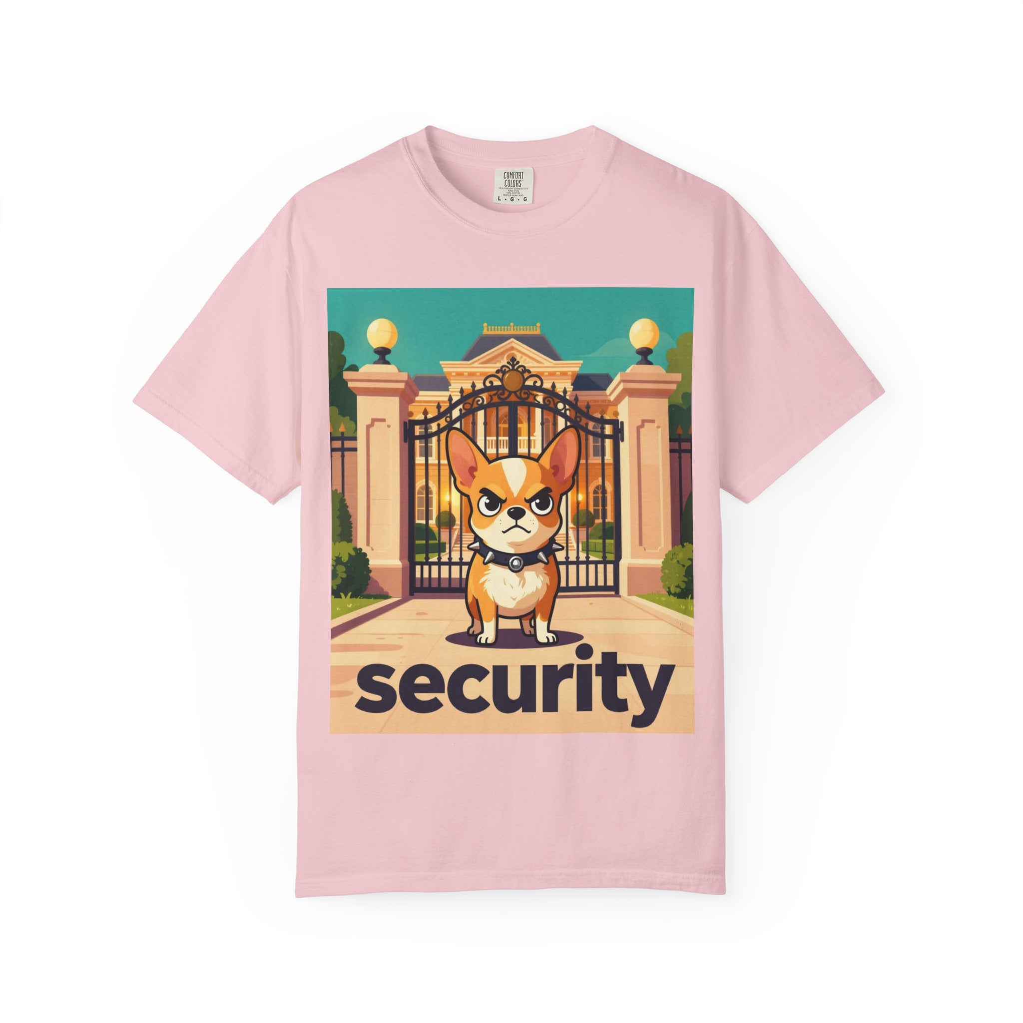 Security Corgi T-Shirt — Cute Guard Dog Graphic Tee