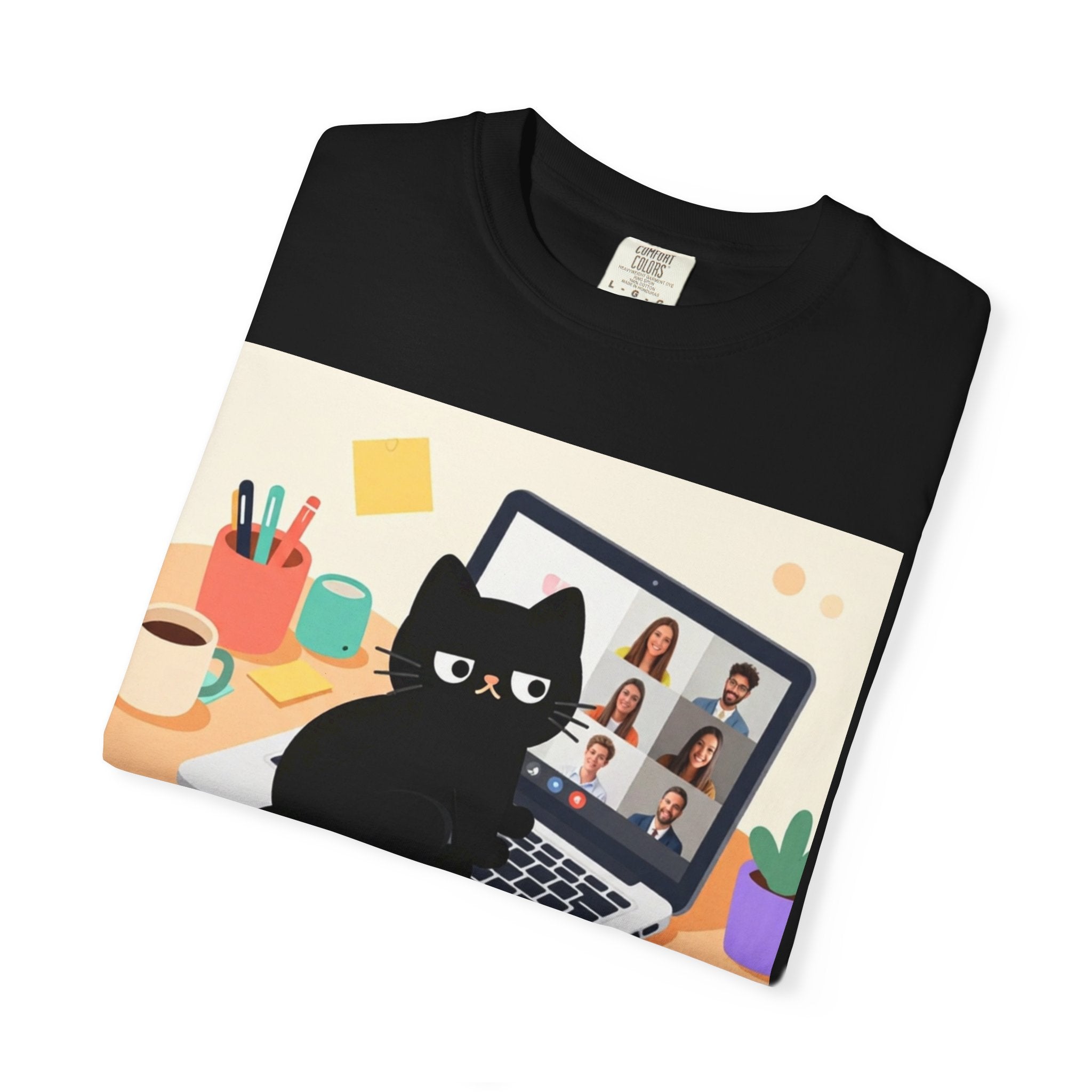 Funny Cat "Your Meeting Could've Been an Email" T-Shirt