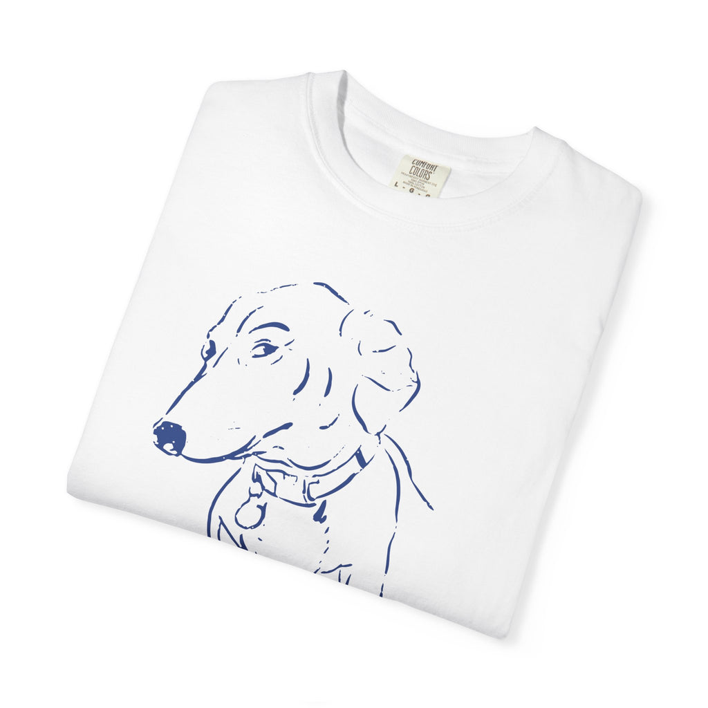 Judging Dachshund Tee — "currently judging you" Dog Lover T-Shirt
