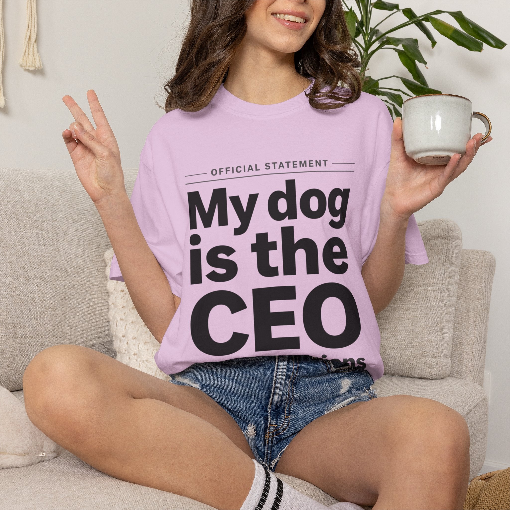 My Dog Is the CEO of My Emotions T-Shirt