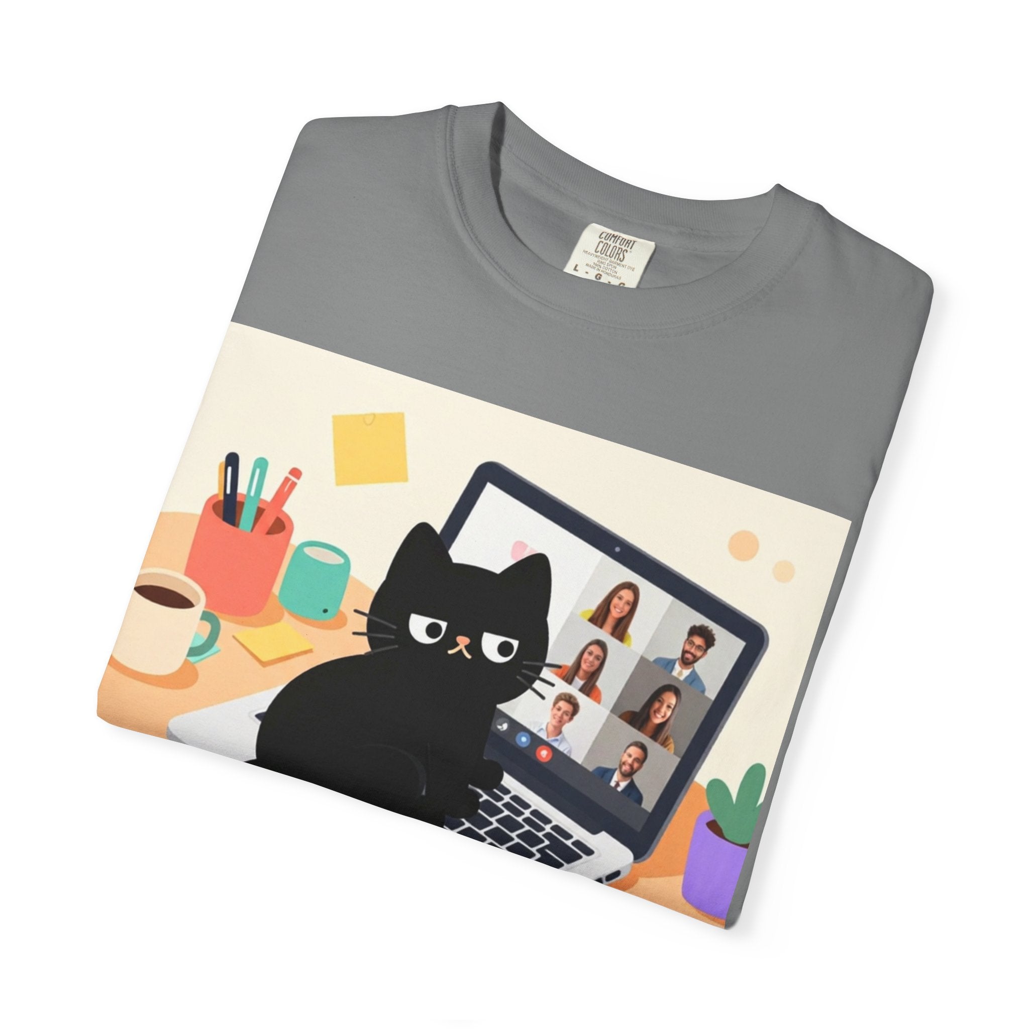 Funny Cat "Your Meeting Could've Been an Email" T-Shirt