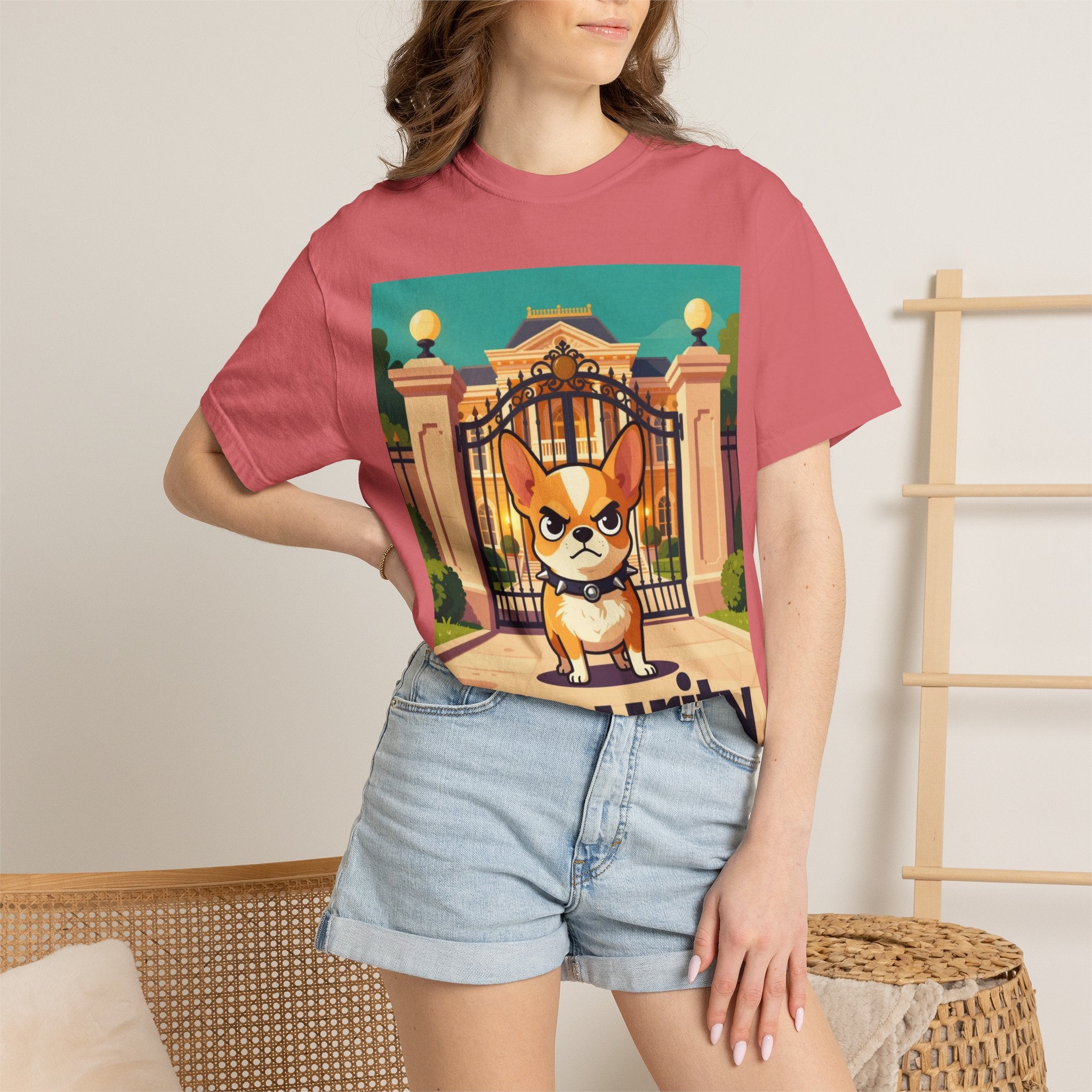 Security Corgi T-Shirt — Cute Guard Dog Graphic Tee