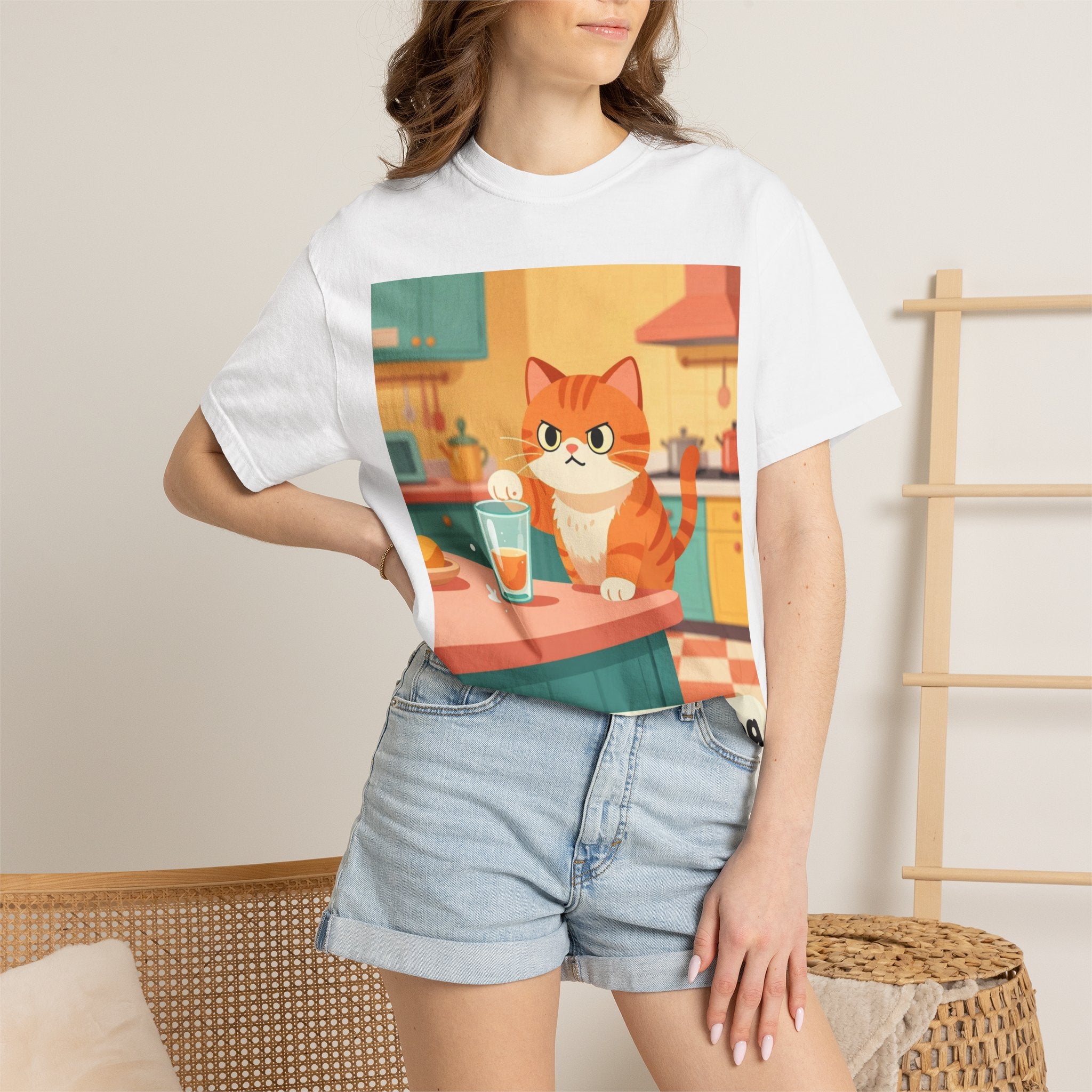 Cat 'You Saw Nothing' T-Shirt