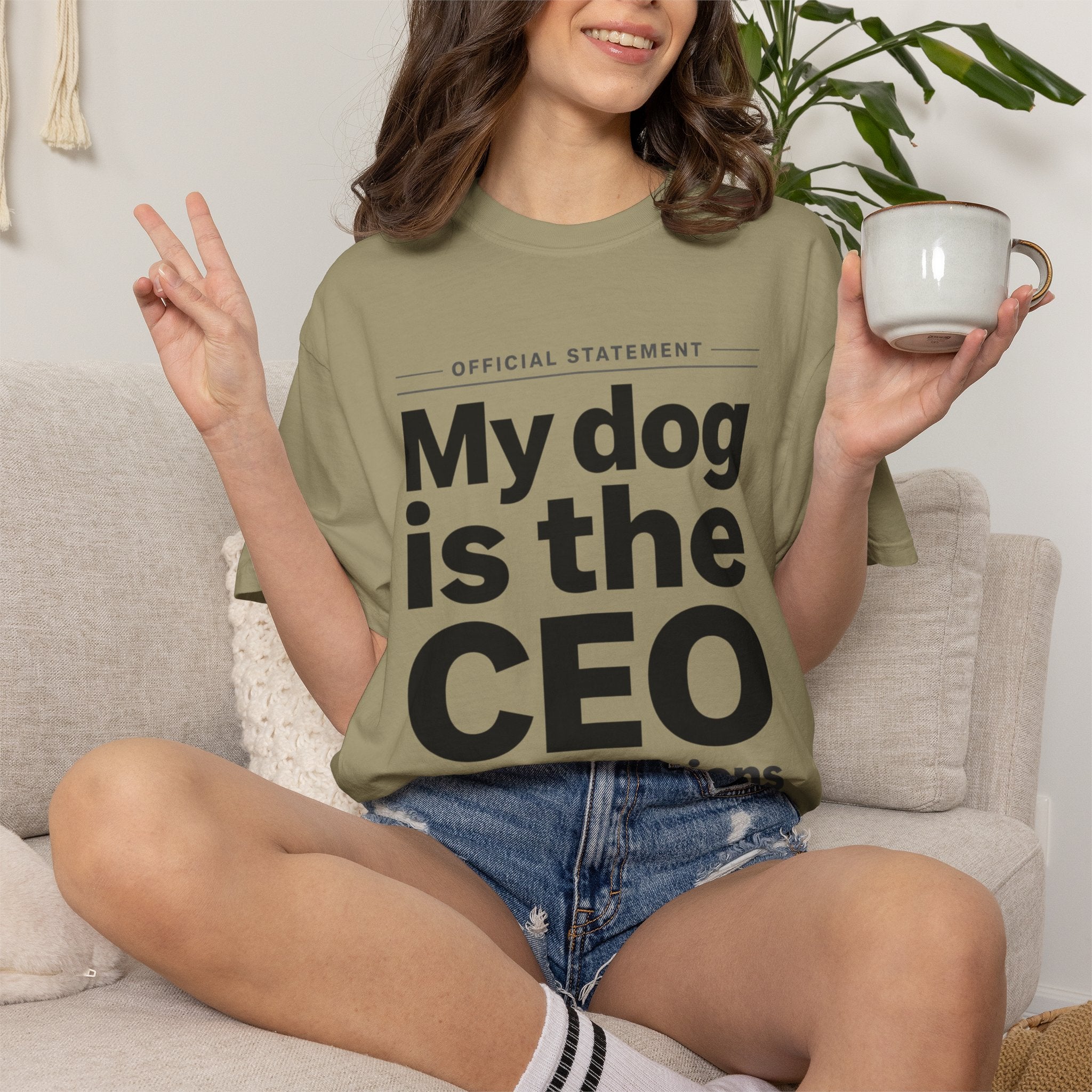 My Dog Is the CEO of My Emotions T-Shirt