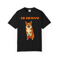 Hi Human! Corgi T-Shirt — Cute Dog Graphic Tee for Dog Lovers