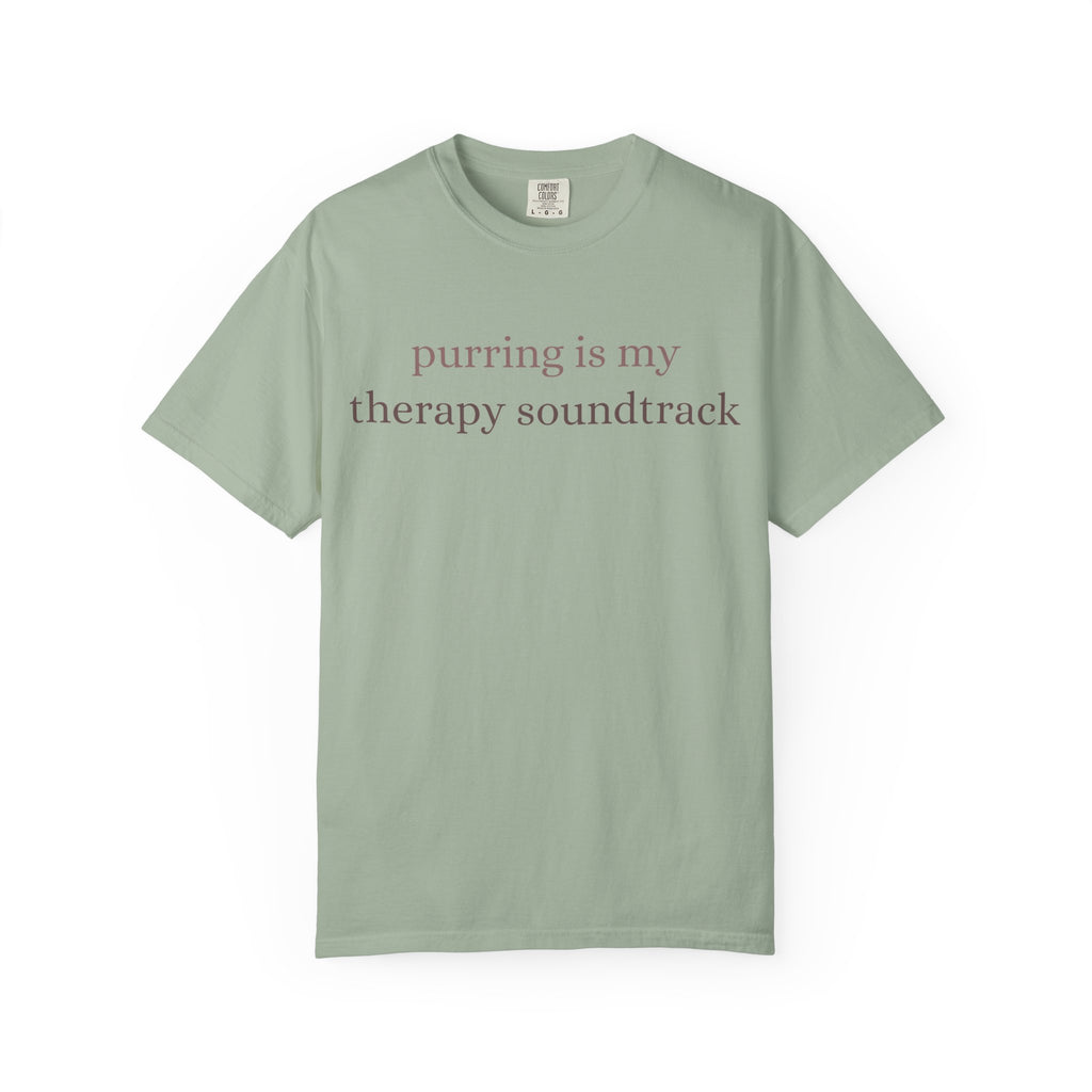 Purring Is My Therapy Soundtrack T-Shirt