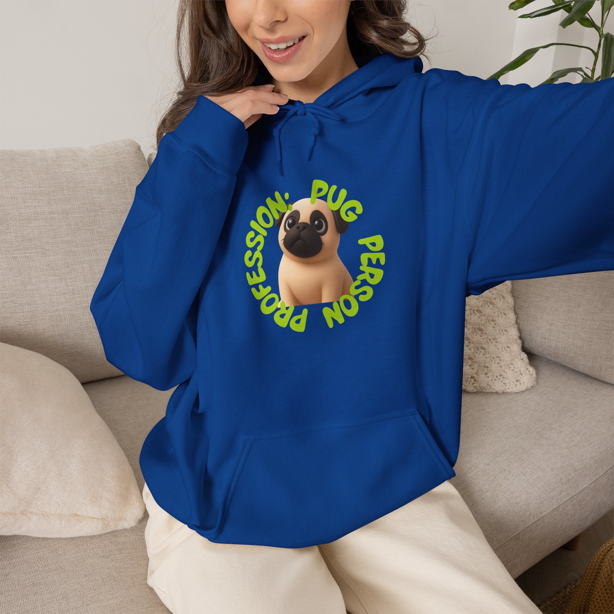 Pug Person - Cute Pug Hoodie